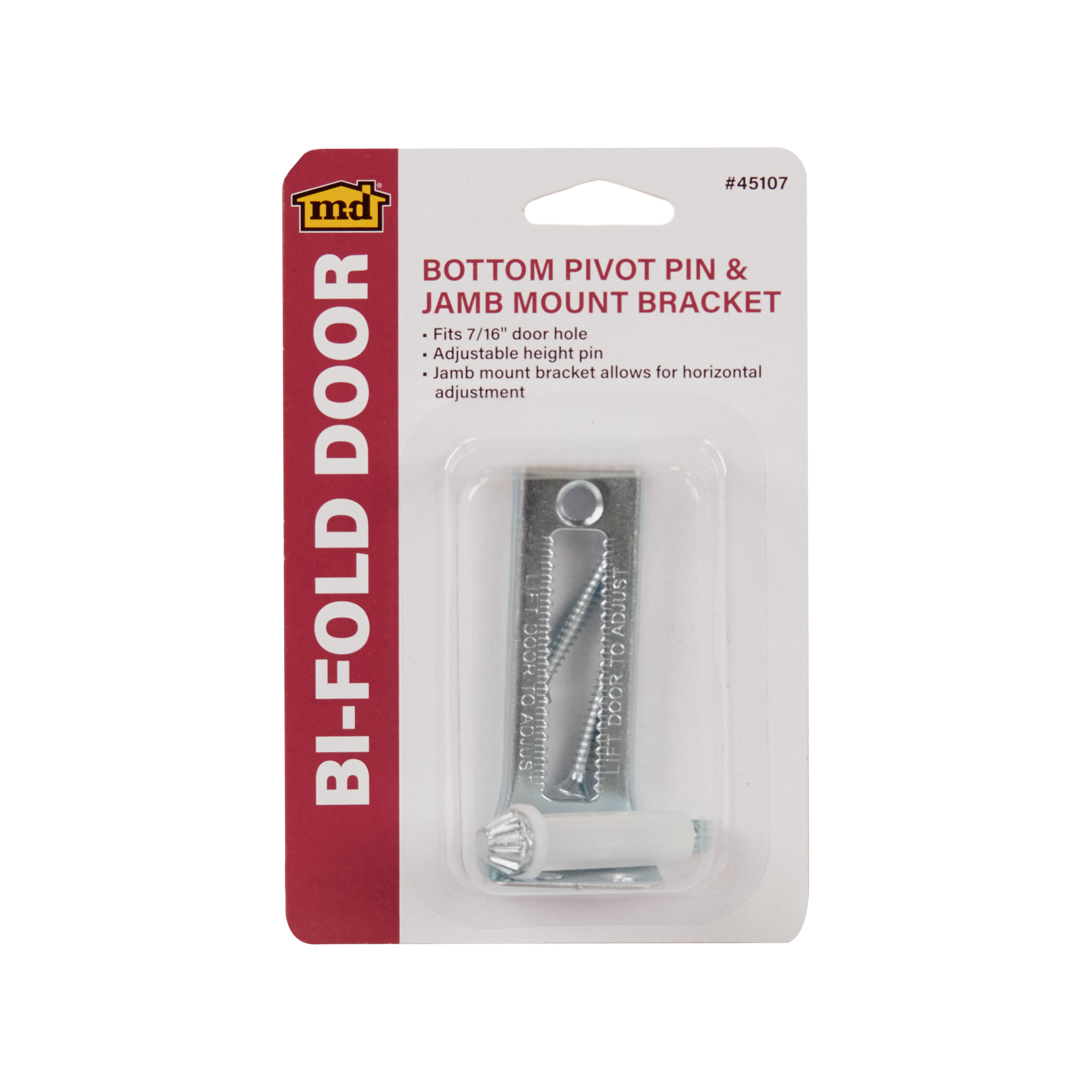 M-D 45107 Bifold-Closet-Door-Pivot-Brackets - View #3