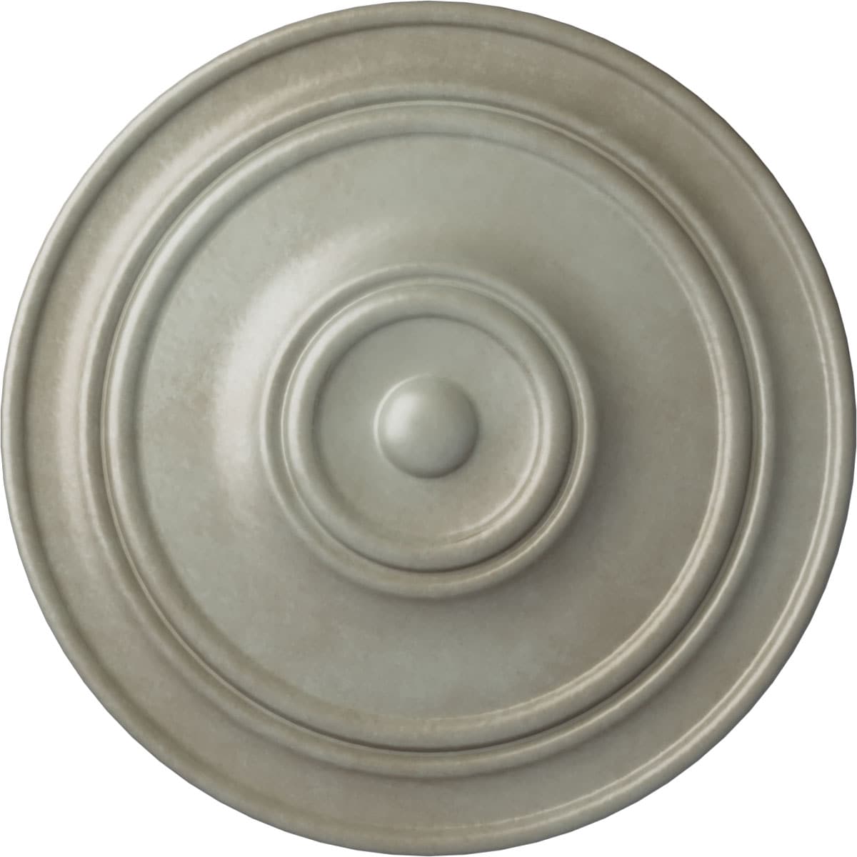 Ekena Millwork CM22CLFLS Classic 21.875-in W x 21.875-in L Flash Gold Polyurethane Ceiling Medallion