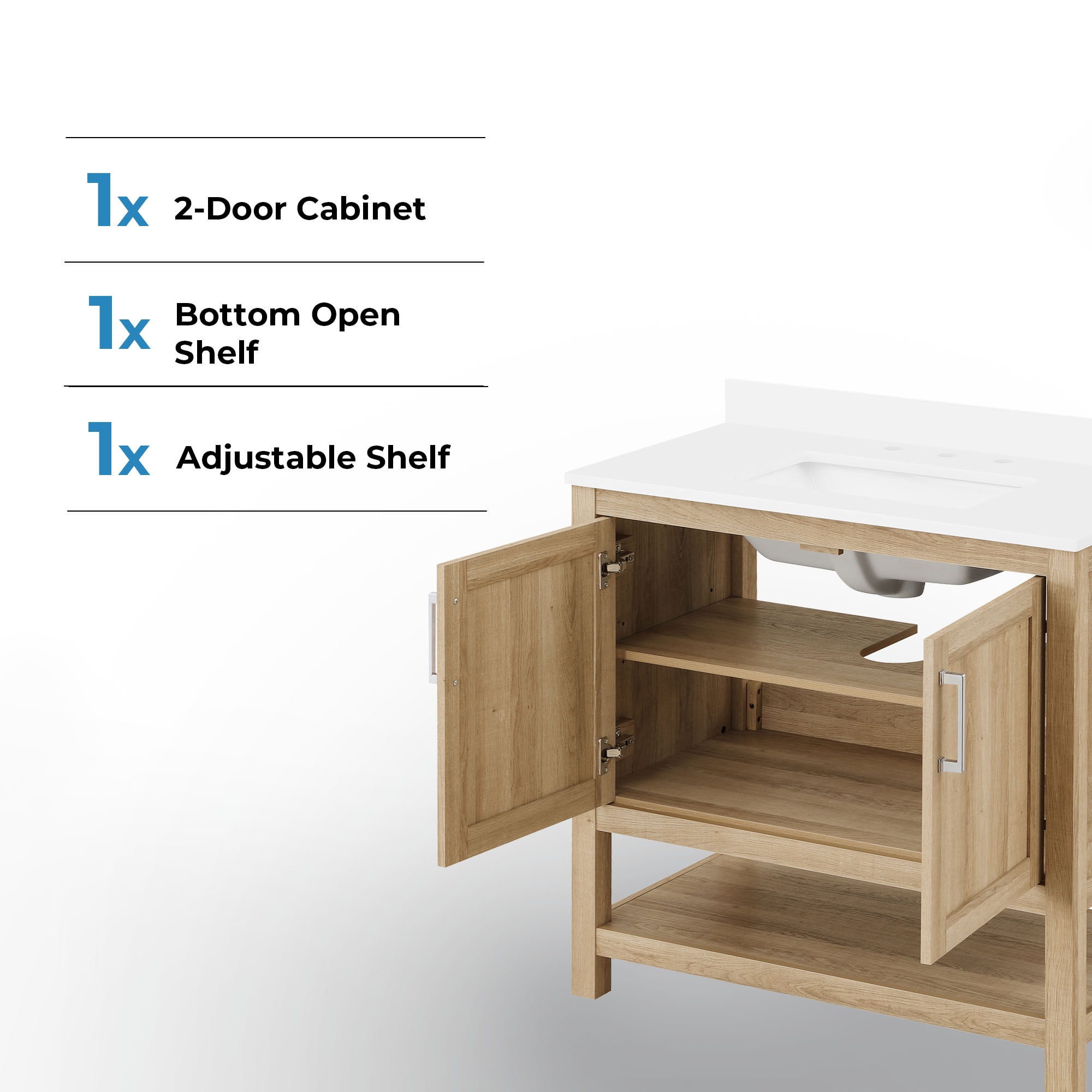 OVE Decors 15VVAR-ALBU36-124 Bath-Vanity-Combo - View #9