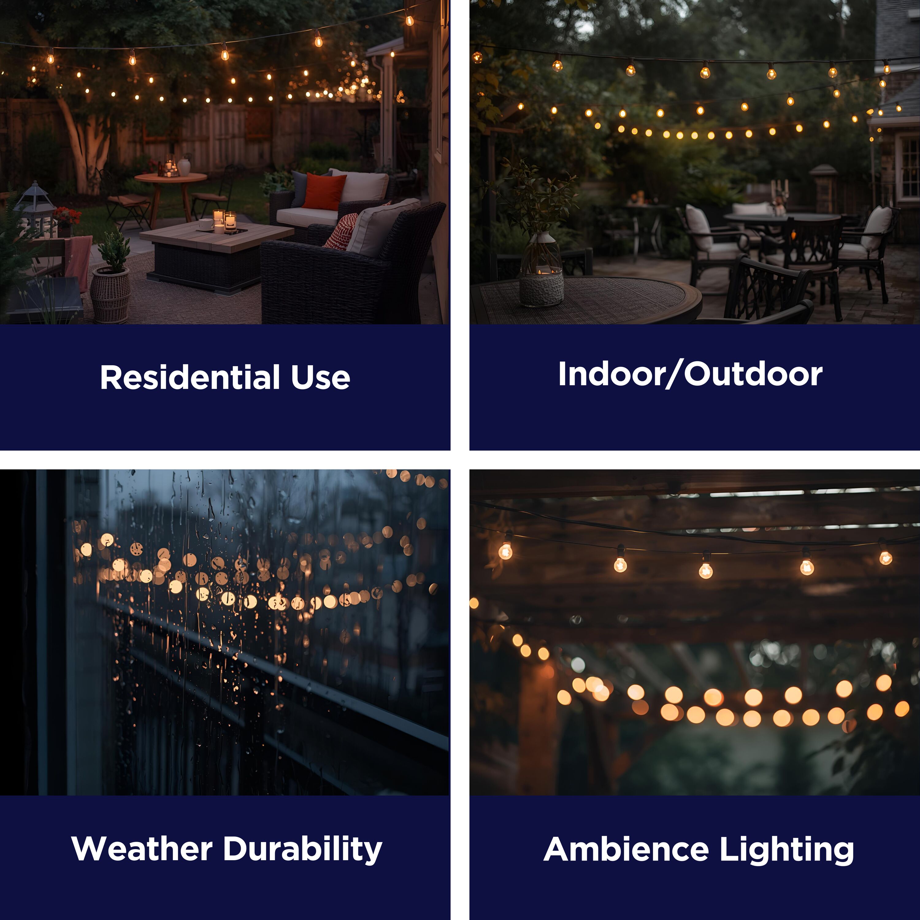 Harbor Breeze SL10E(12) Patio-String-Lights - View #4