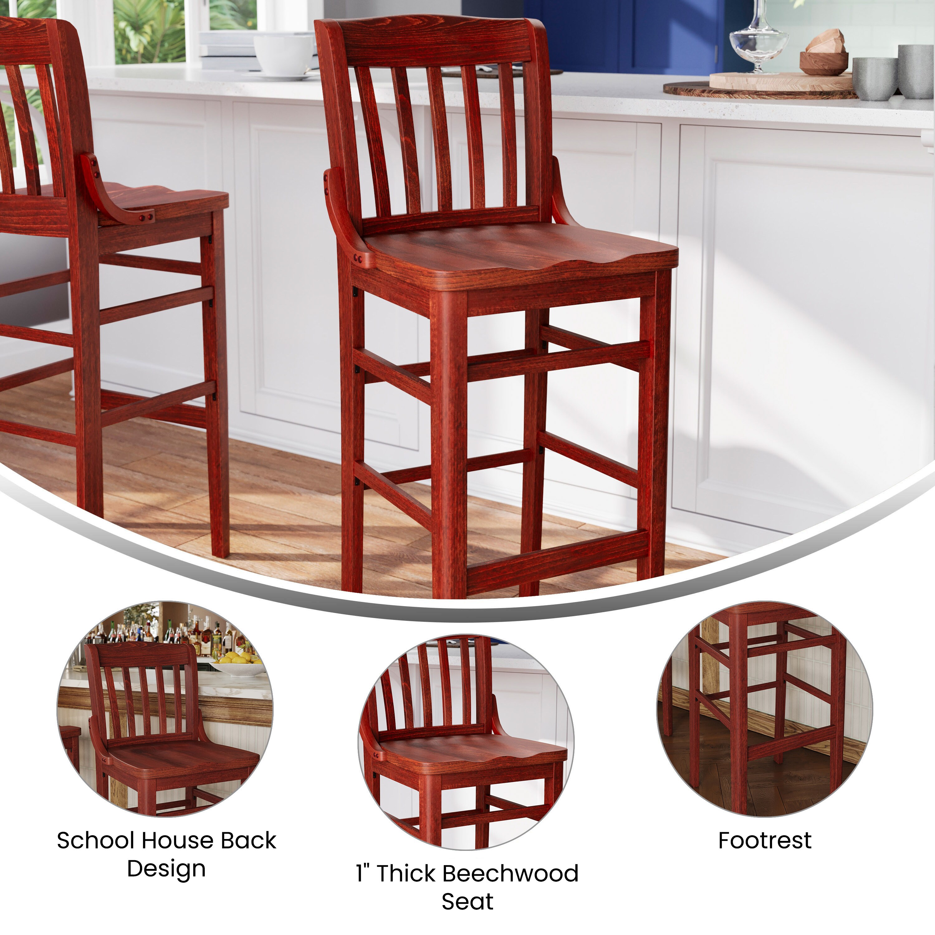 Emma + Oliver 889142896470 stools - View #3