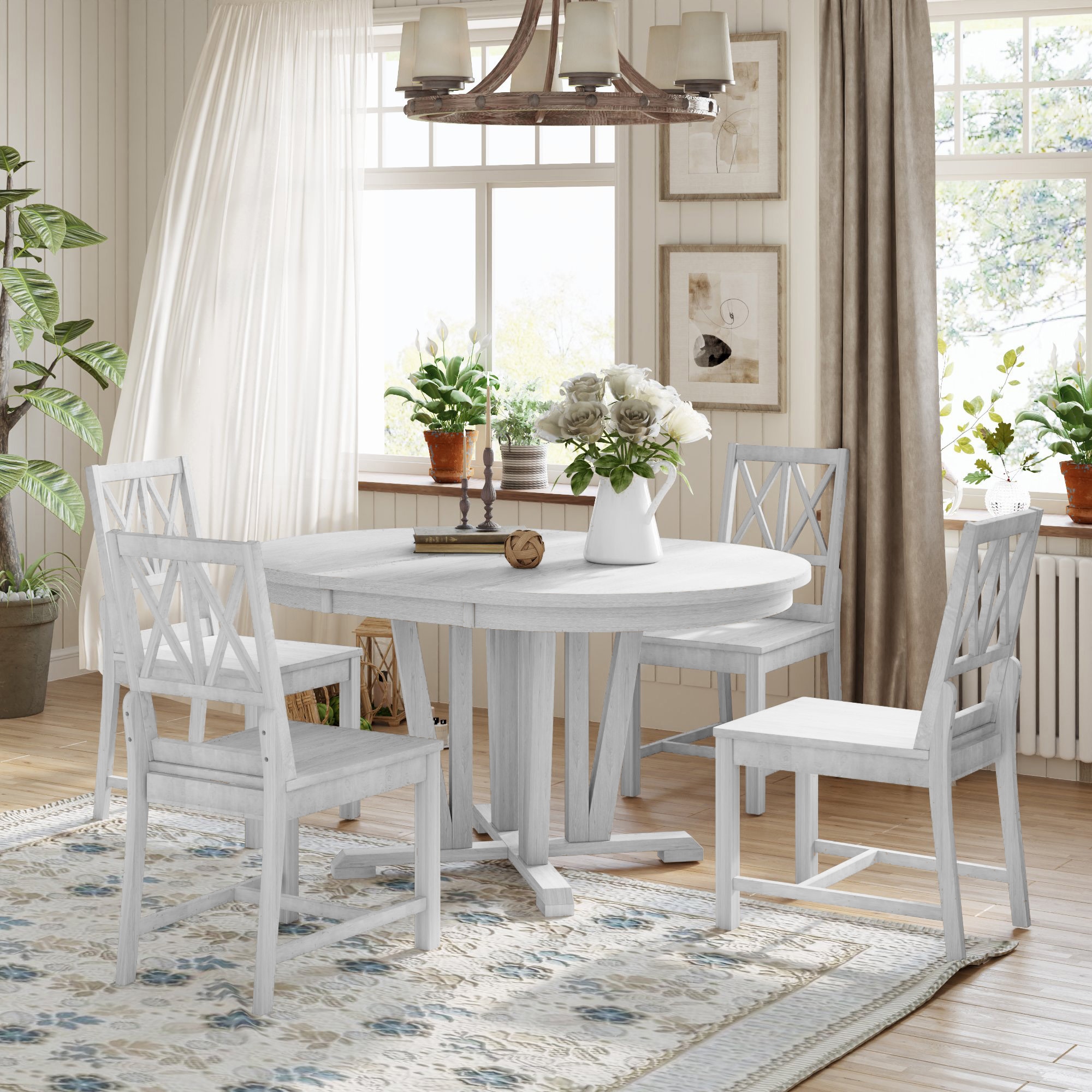 SINOFURN SYA010571GY Dining-Sets - View #3
