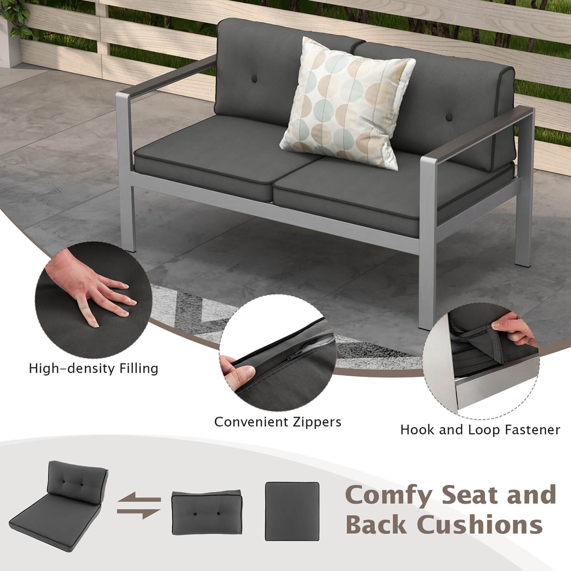 Costway LWS00122 Patio-Chairs - View #3
