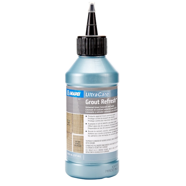 MAPEI Grout Refresh 8-fl oz Bone Ceramic/Porcelain Tile Grout Sealer Squeeze Bottle MAPEI Grout Refresh 8-fl oz Bone Ceramic/Porcelain Tile Grout Sealer Squeeze Bottle