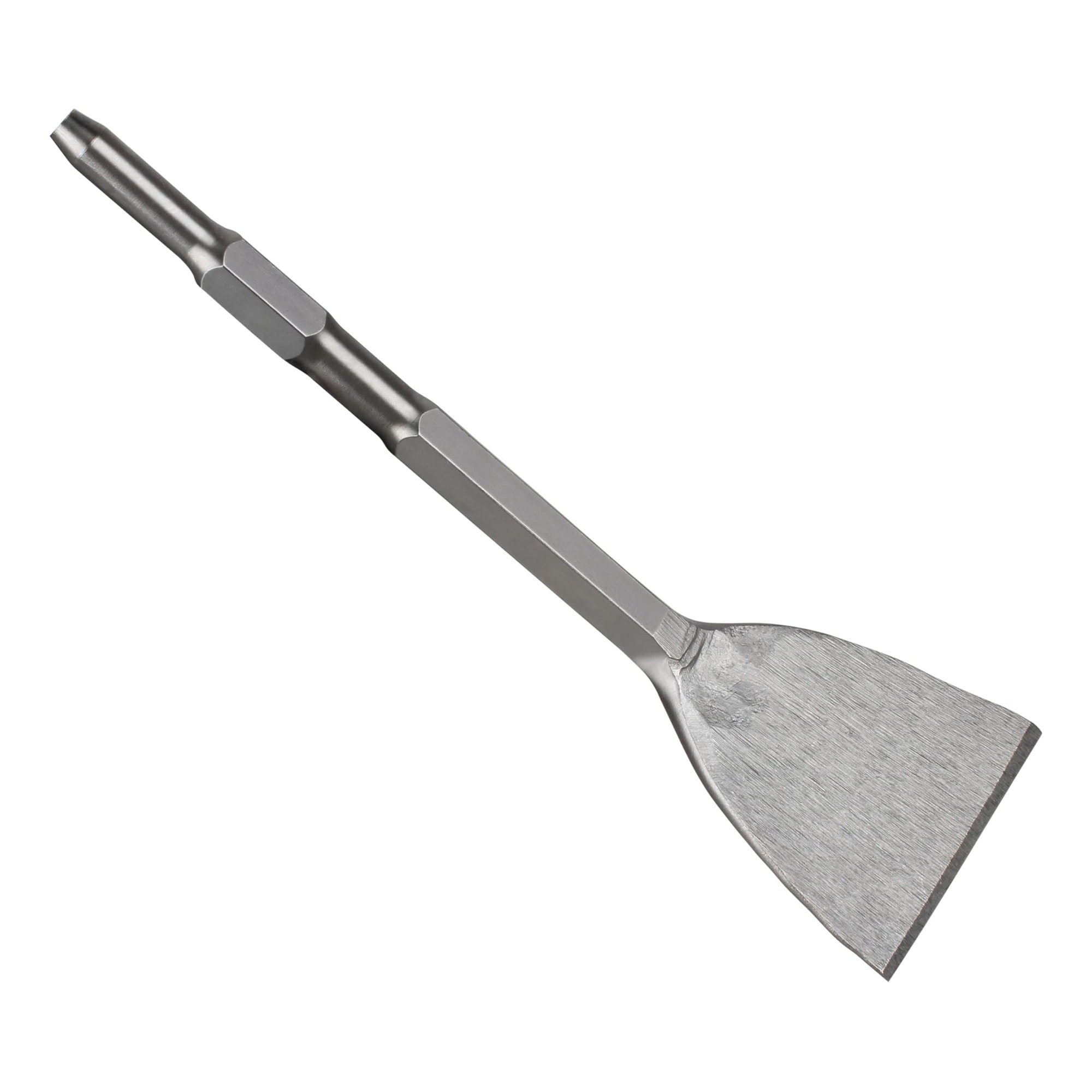 Ahfiwaso 3 Inch Wide Cranked Angled Tile Removal Chisel Tool Hex Shank for Removing Old Tiles Laminates Thinset Rust Mortar Concrete Splatter 1 pcs #LAH0626H038