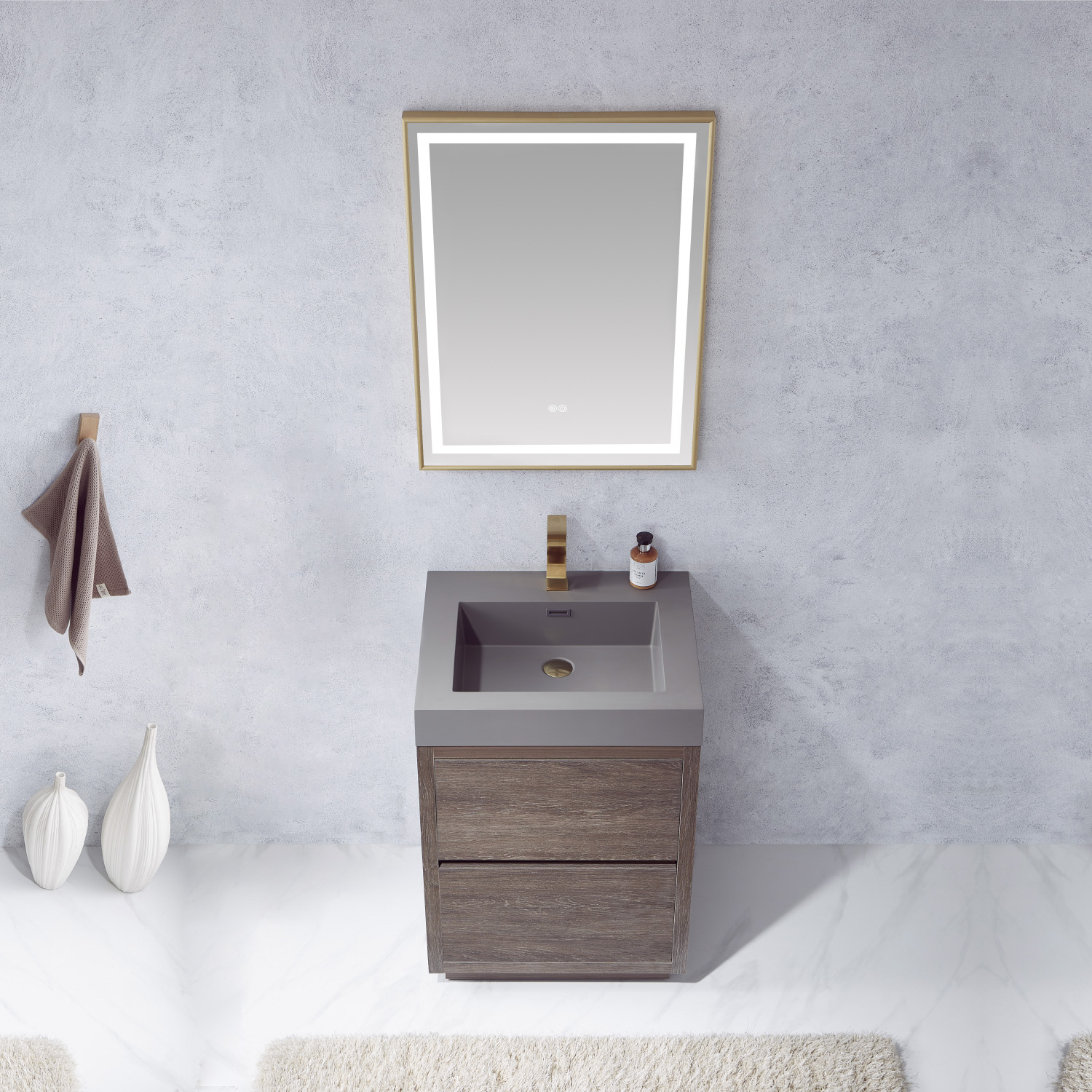 Vinnova 703024-NC-GR Bath-Vanity-Combo - View #7