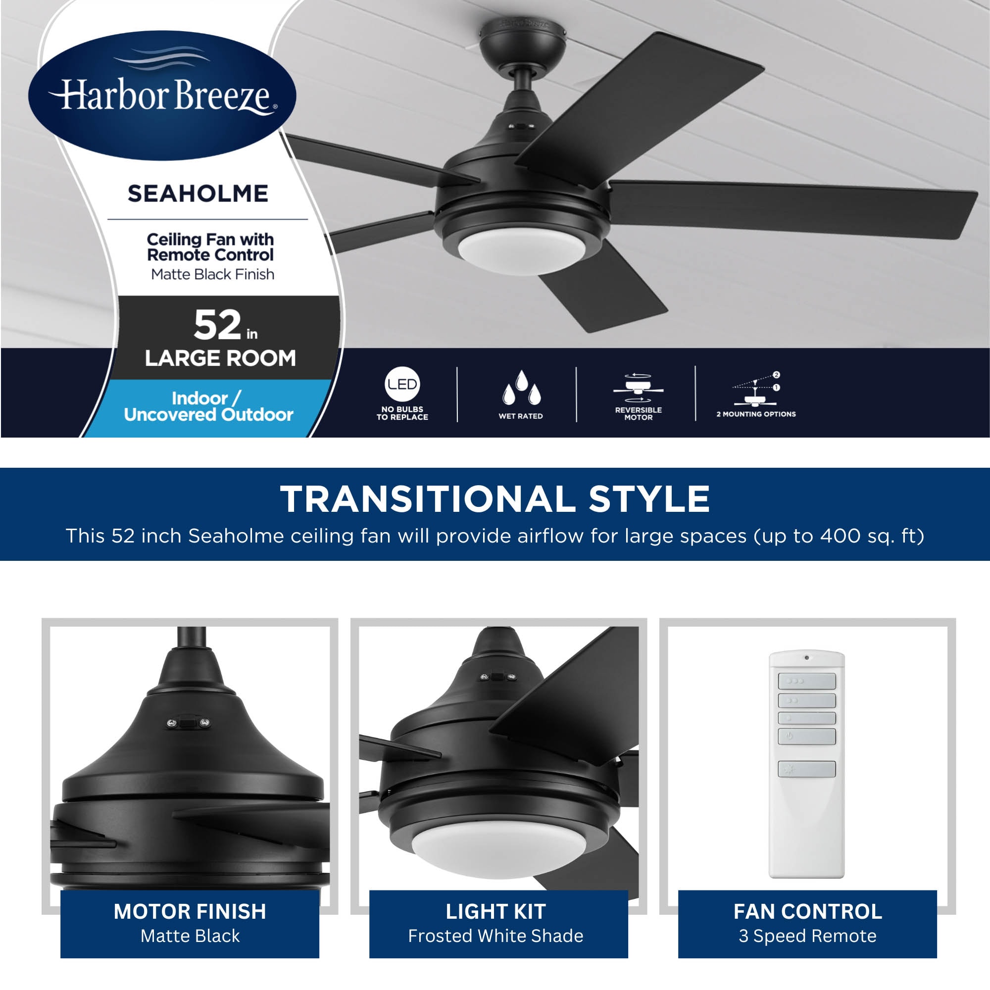 Harbor Breeze 43390 Ceiling-Fans - View #4