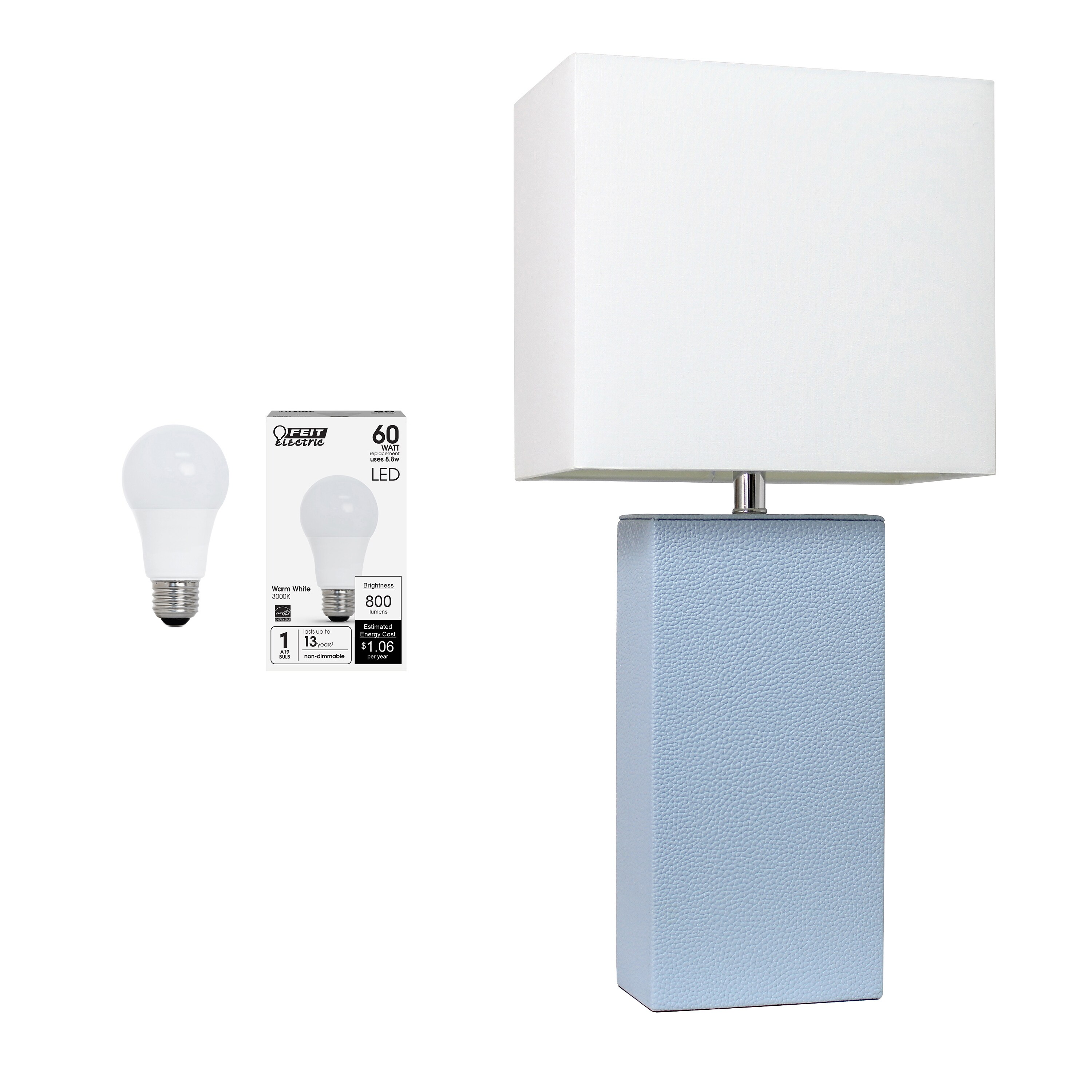 Lalia Home LHT-3008-PW-LB Table-Lamps - View #10