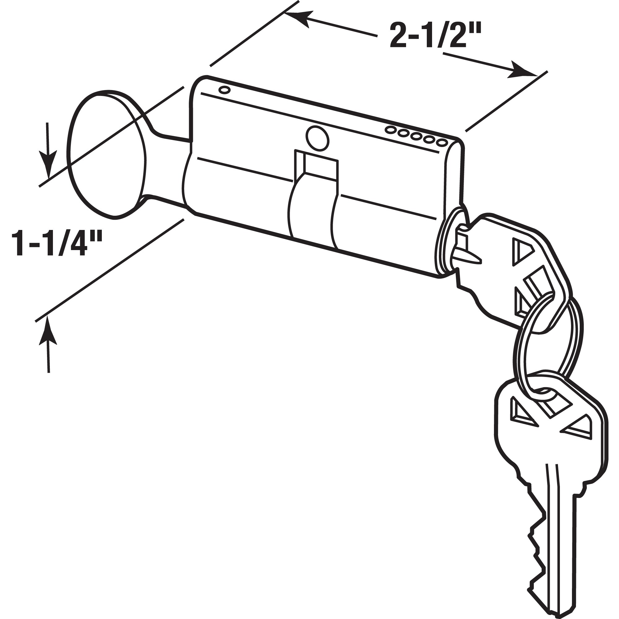 Prime-Line K 5062 Screen-Storm-Door-Hinges - View #2
