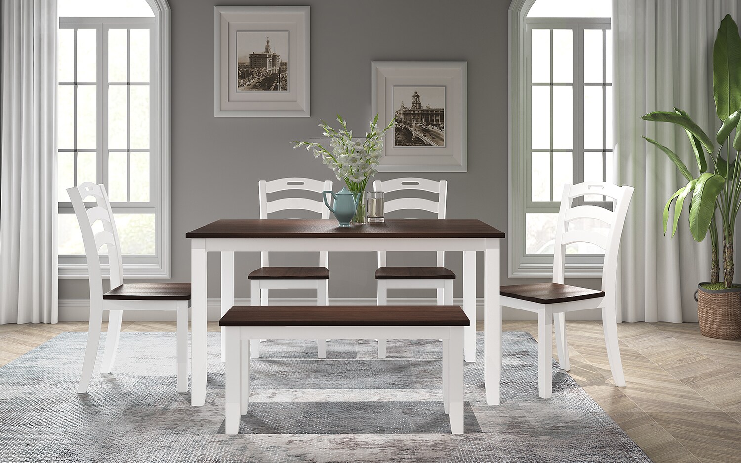 SINOFURN SYA010122WT Dining-Sets - View #19