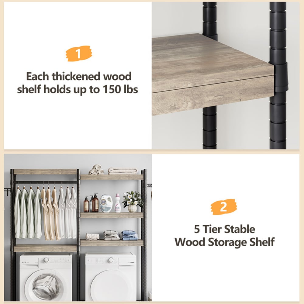 Garvee PHO-0YQYCKC1 Free-Standing-Shelving - View #5