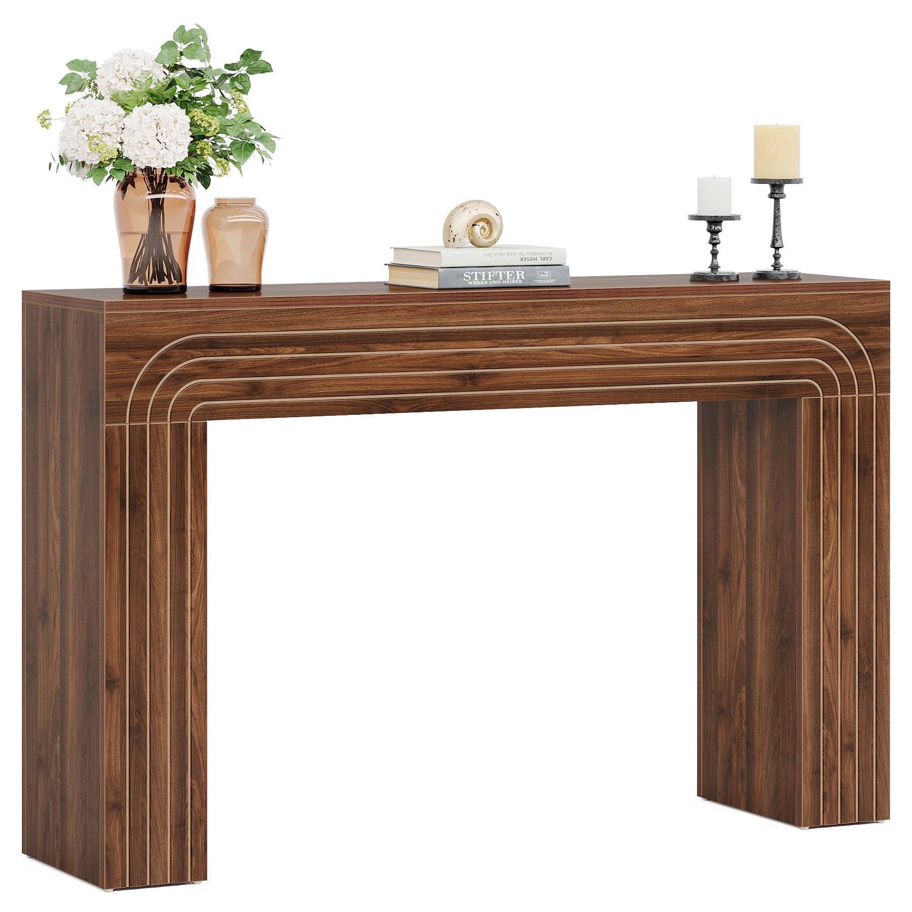Tribesigns LWFD-XK00697 Console table Farmhouse Finished Console table
