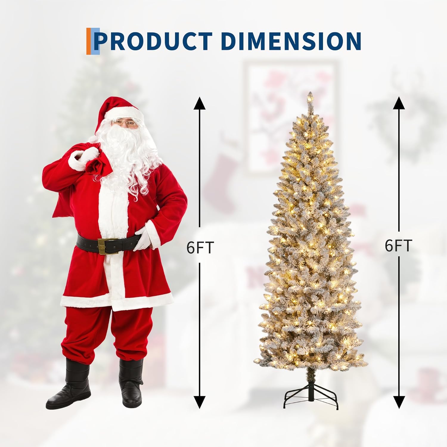 Qeetex LXL-PHK-35JMI1V8 Artificial-Christmas-Trees - View #7