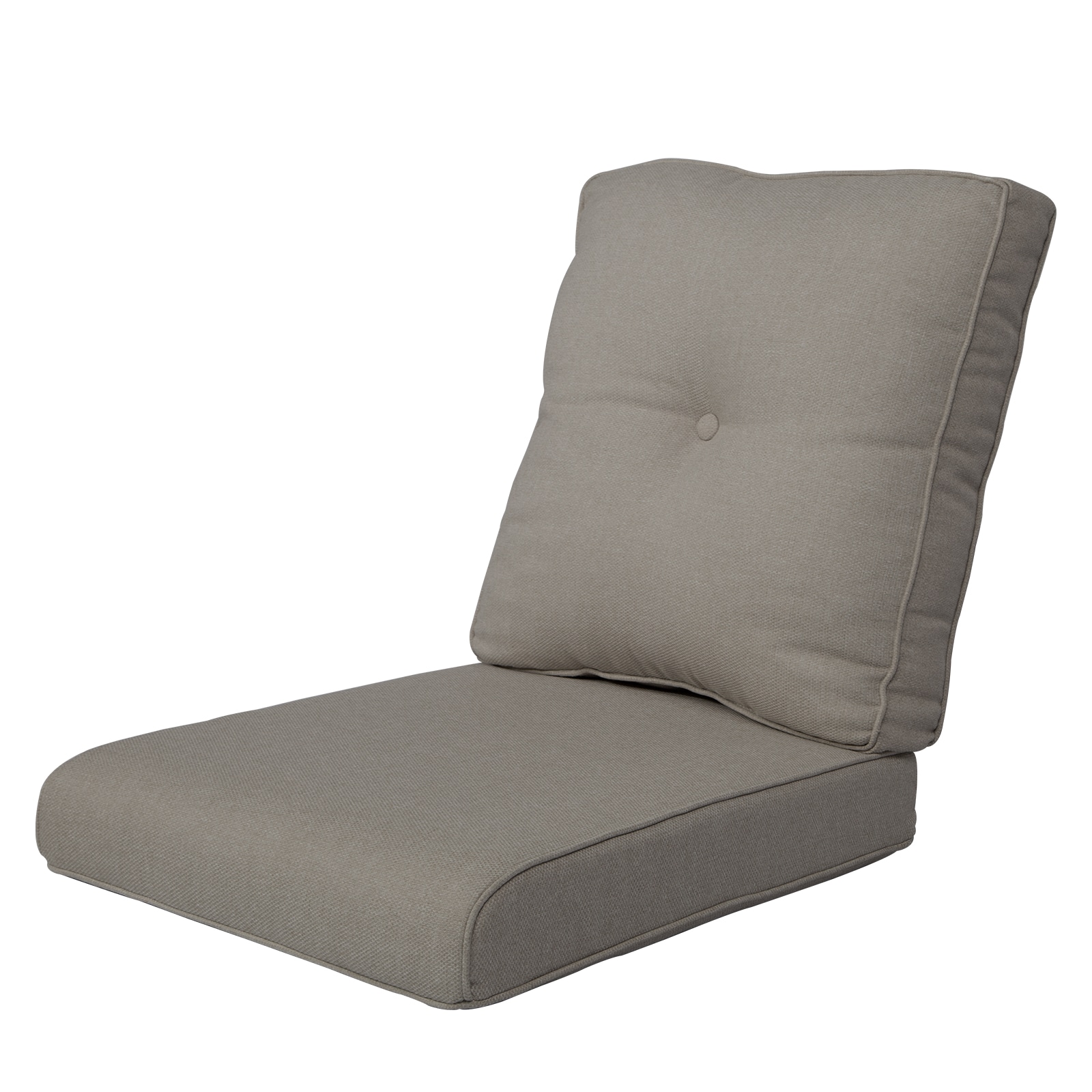 PAZBD006-3 24-in x 22-in 2 -Piece Gray Deep seat patio chair cushion