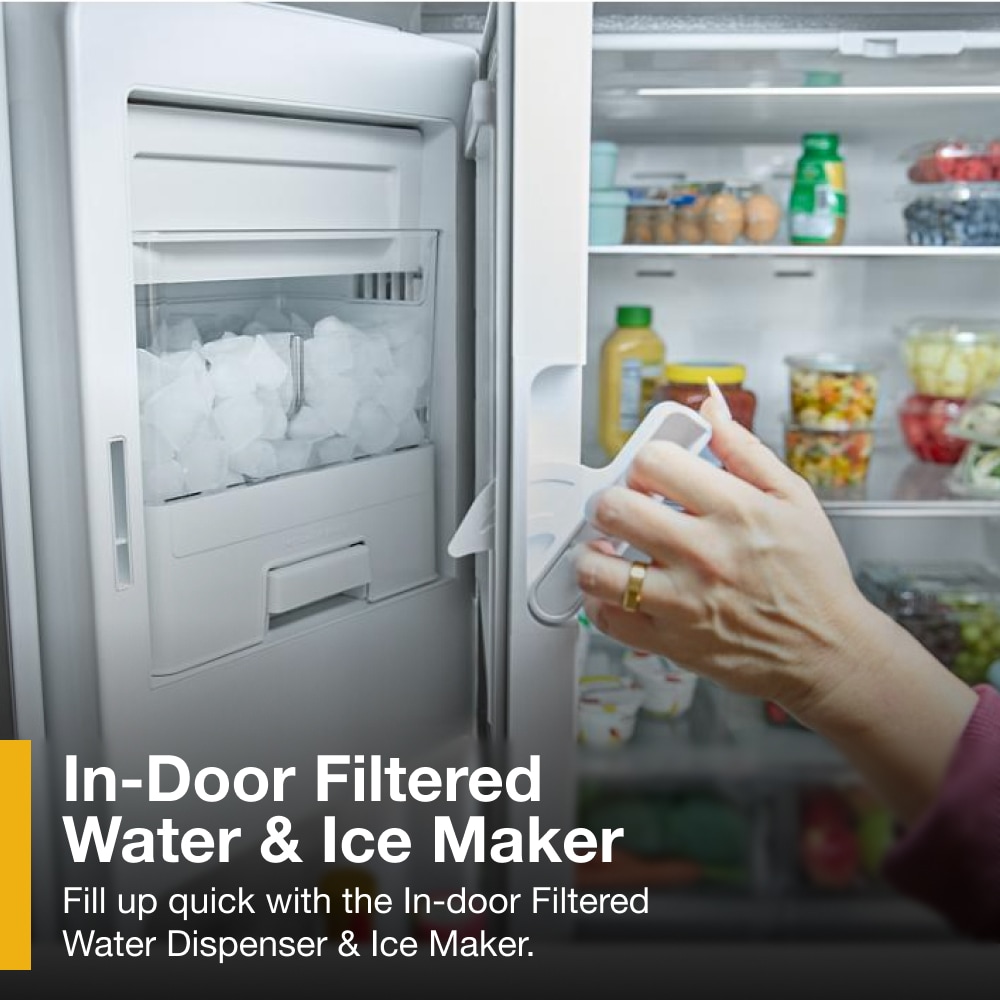 Whirlpool WRFF3736SZ French-Door-Refrigerators - View #5