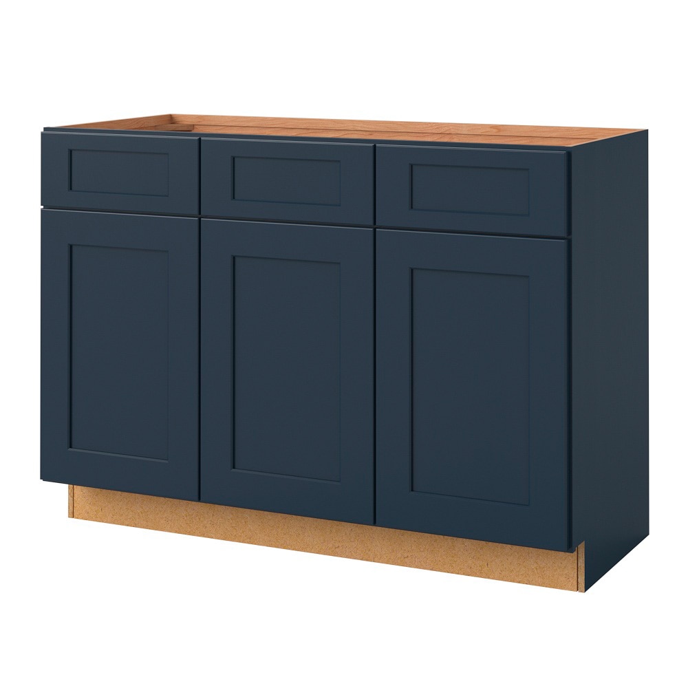 allen + roth 55481NV Port 48-in Navy