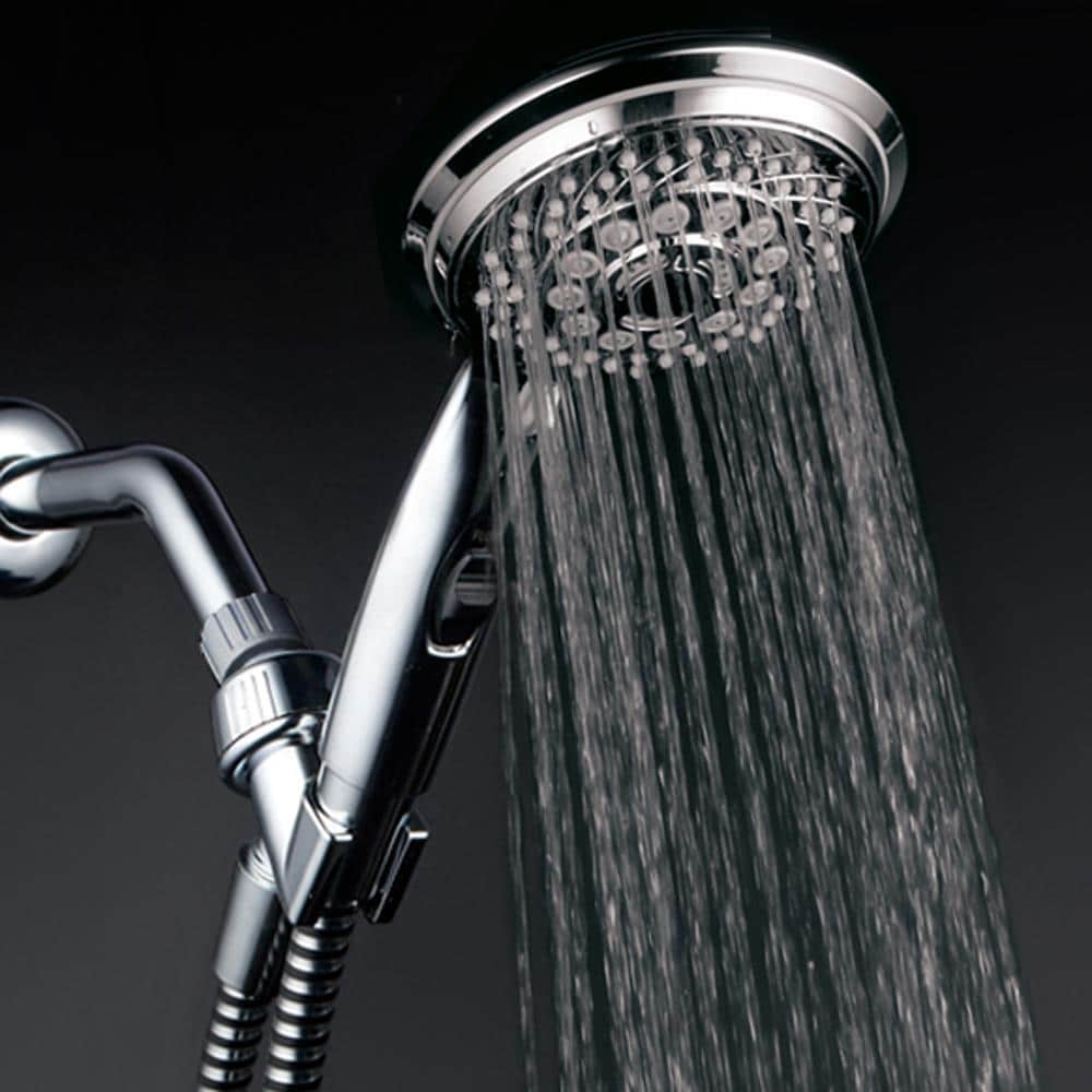 HotelSpa 1422 7.0 -Spray Chrome Round Handheld High Pressure Shower Head 2.5 GPM