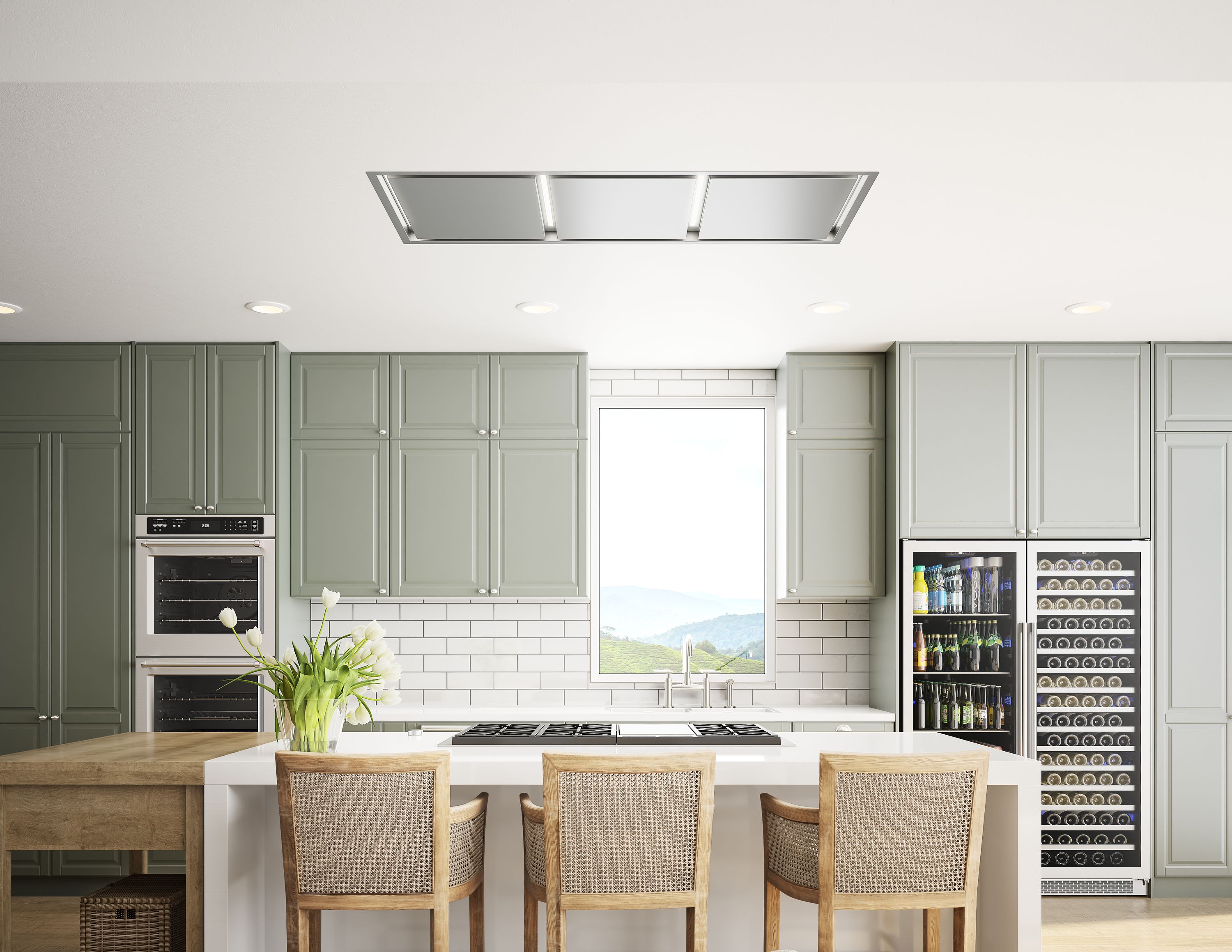 Zephyr ALU-E63CSX Island-Range-Hoods - View #5