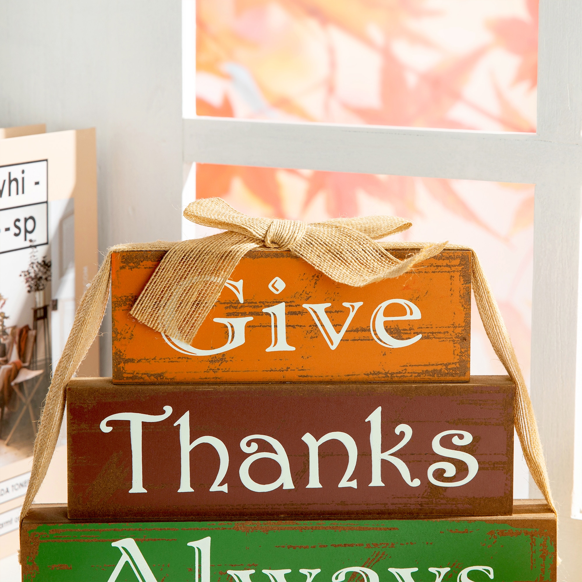 Glitzhome 1203003458 Indoor-Thanksgiving-Decor - View #3