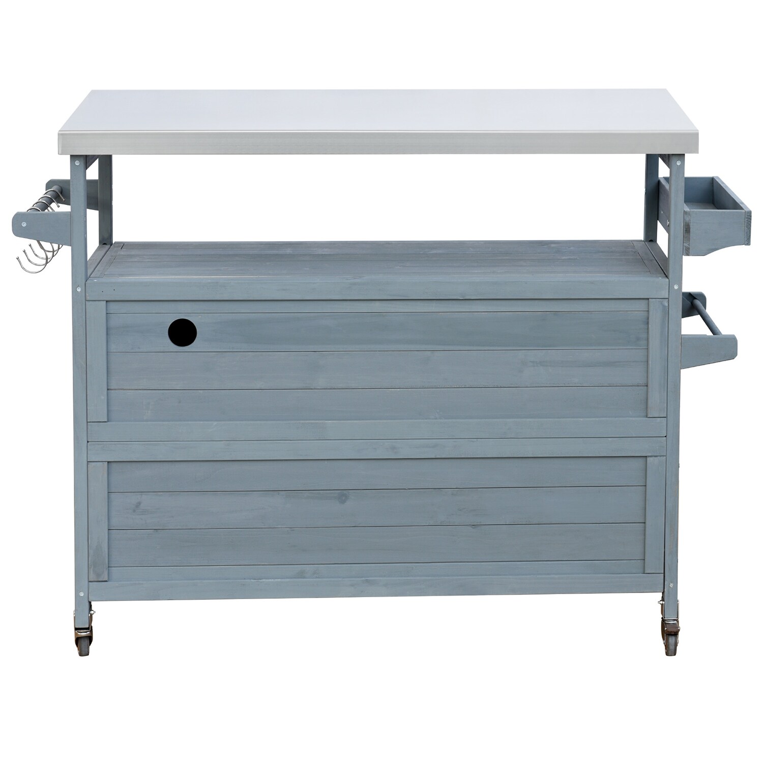SINOFURN SYB260043GY Outdoor-Carts - View #10