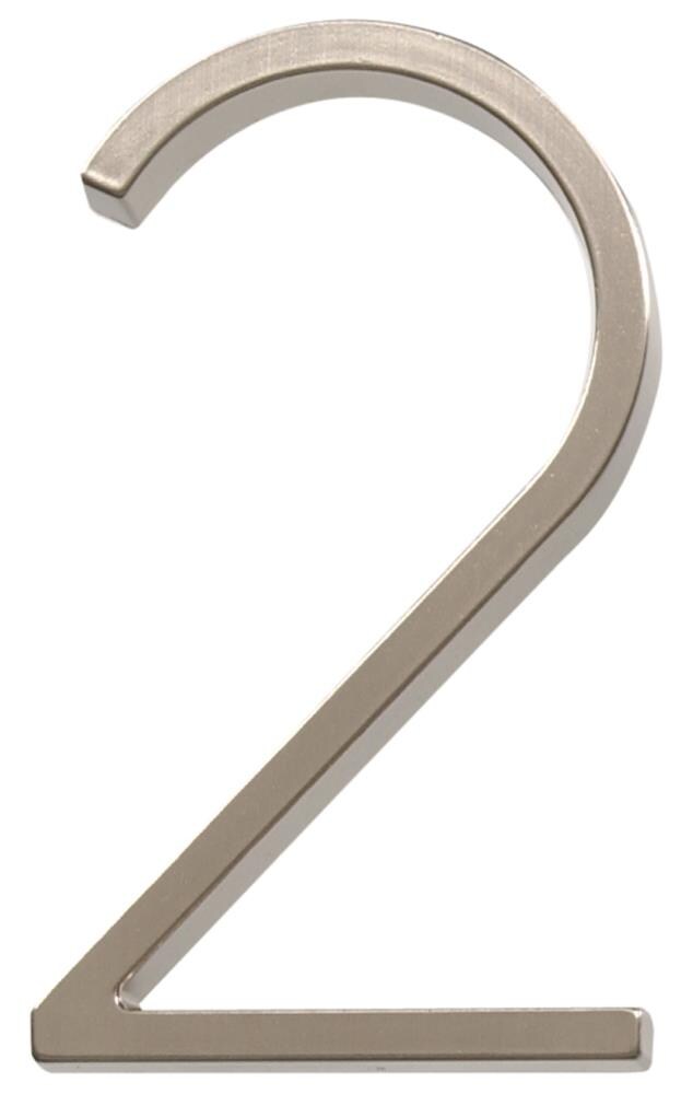 Hillman 843212 Distinctions 5-in Satin nickel Number 2