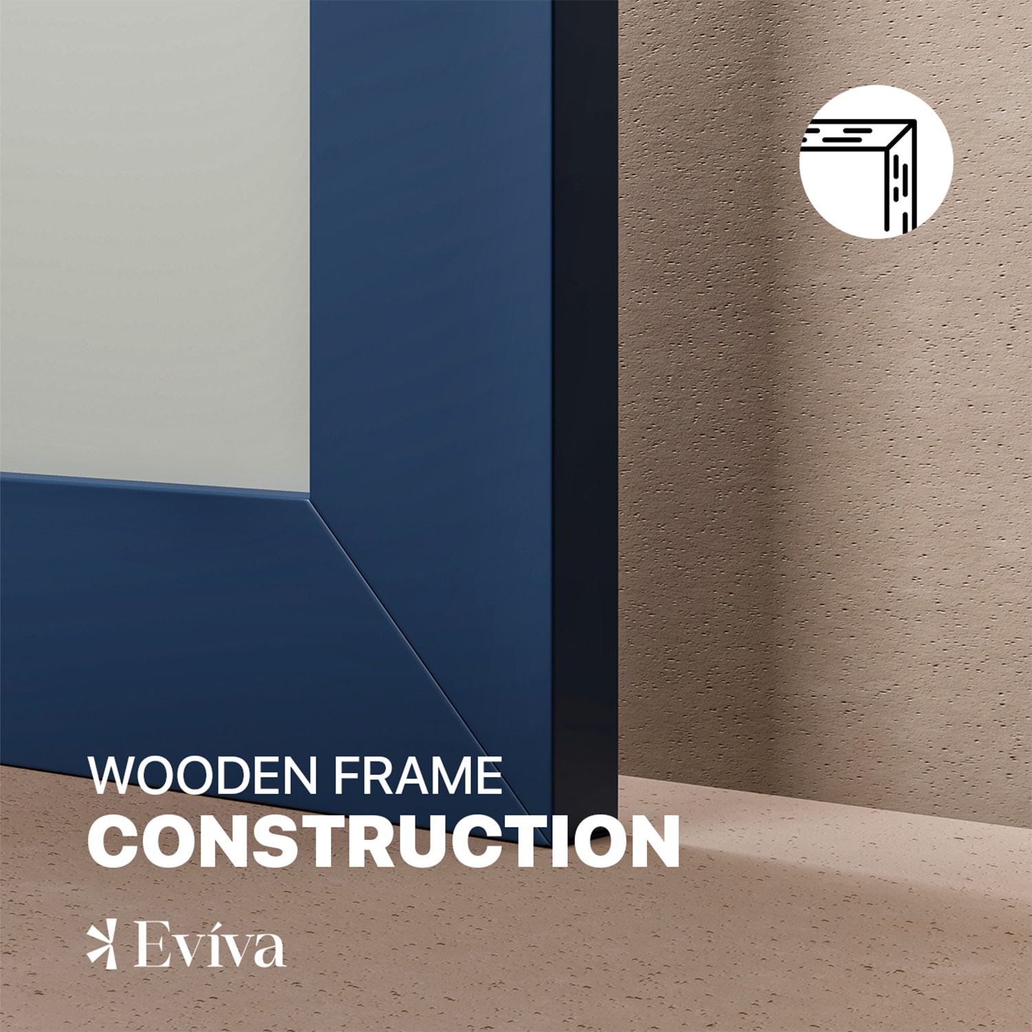 Eviva EVMR69-60X30BLU Decor-Mirrors - View #4