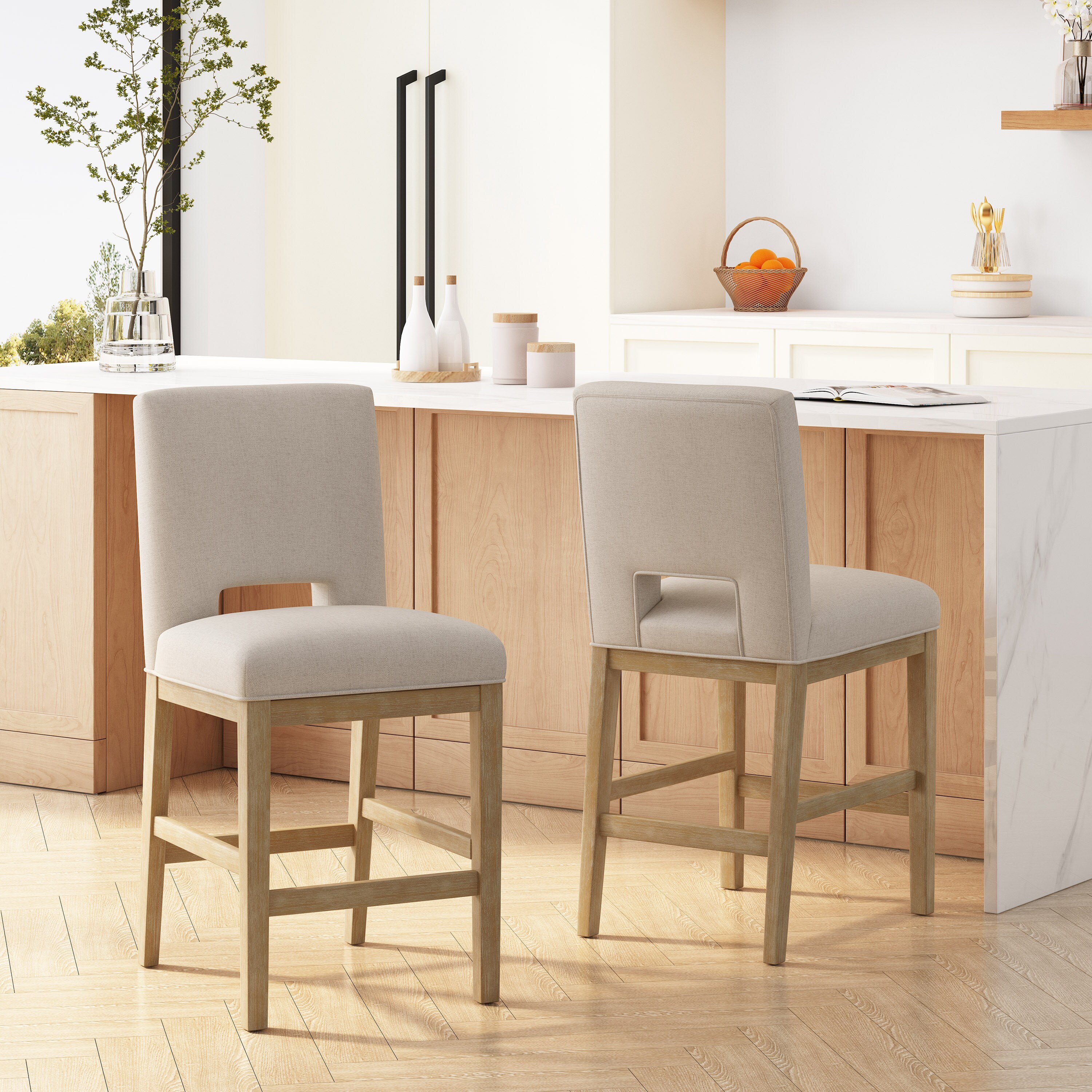ModernLuxe L3P-72489.00WHEAT Dining-Chairs - View #3