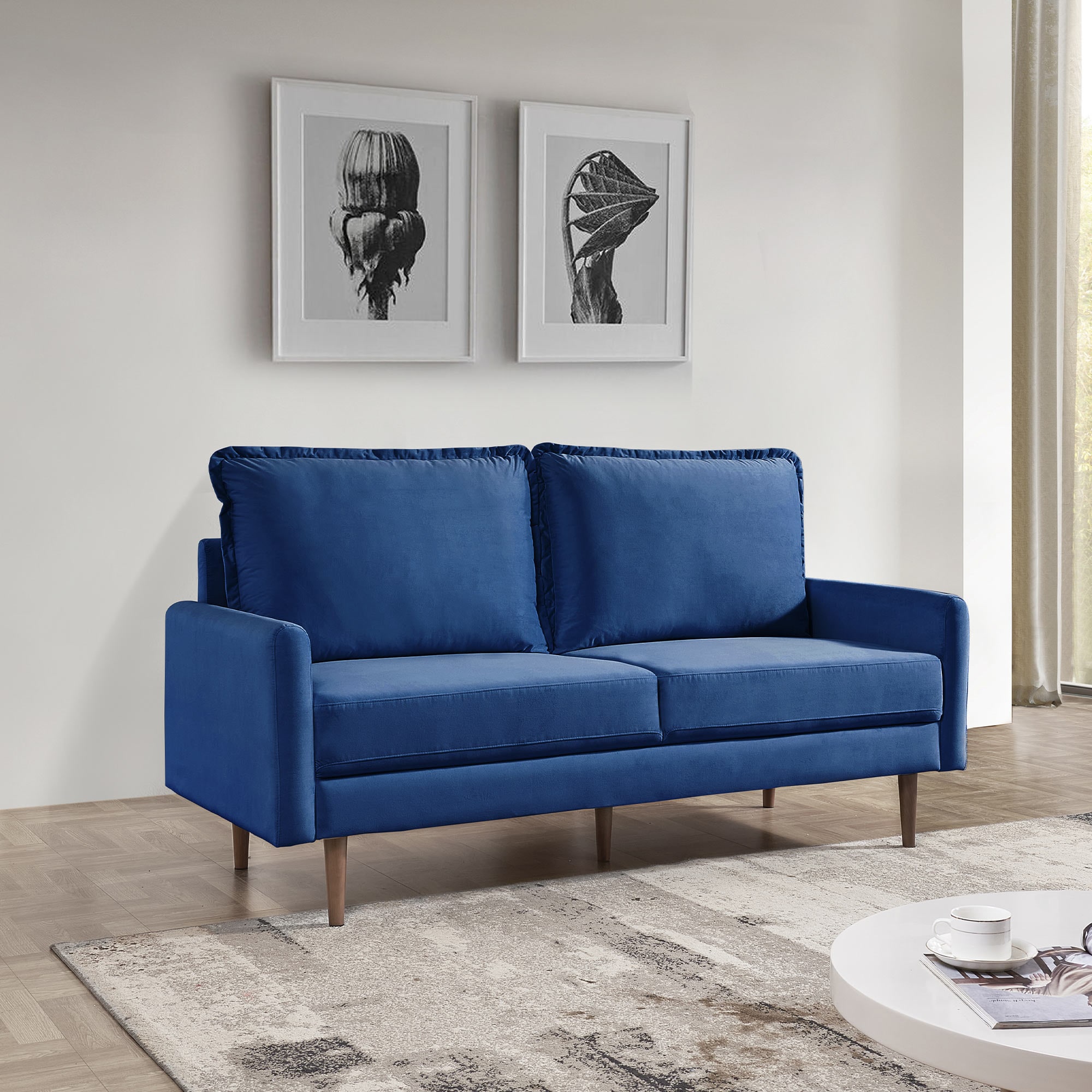 A Furniture Classics SS2860V-BU3S Sofas-Loveseats - View #2