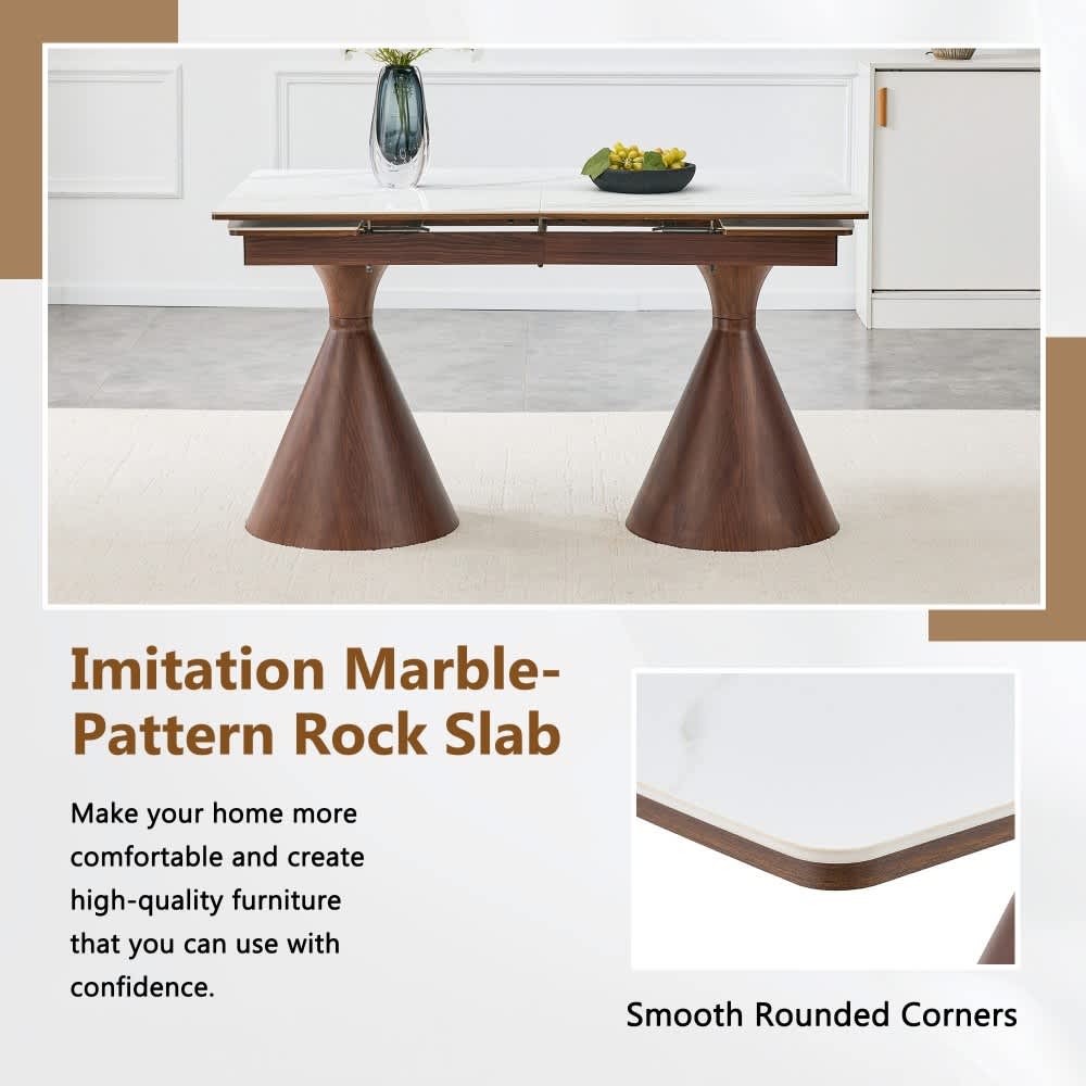 Coolbibila LORIS-TABLE-WALNUT Dining-Tables - View #8