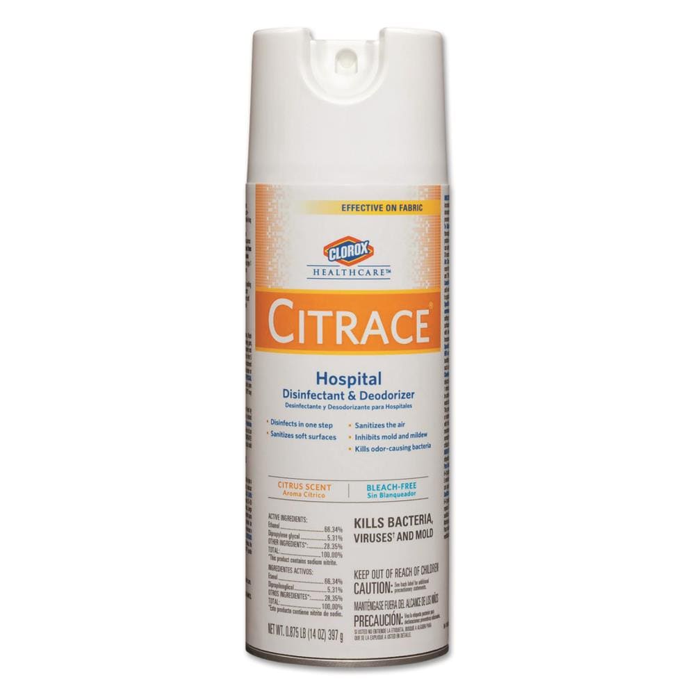 Clorox Healthcare CLO49100 Citrace 14-fl oz Citrus Disinfectant Liquid All-Purpose Cleaner (12-Pack)