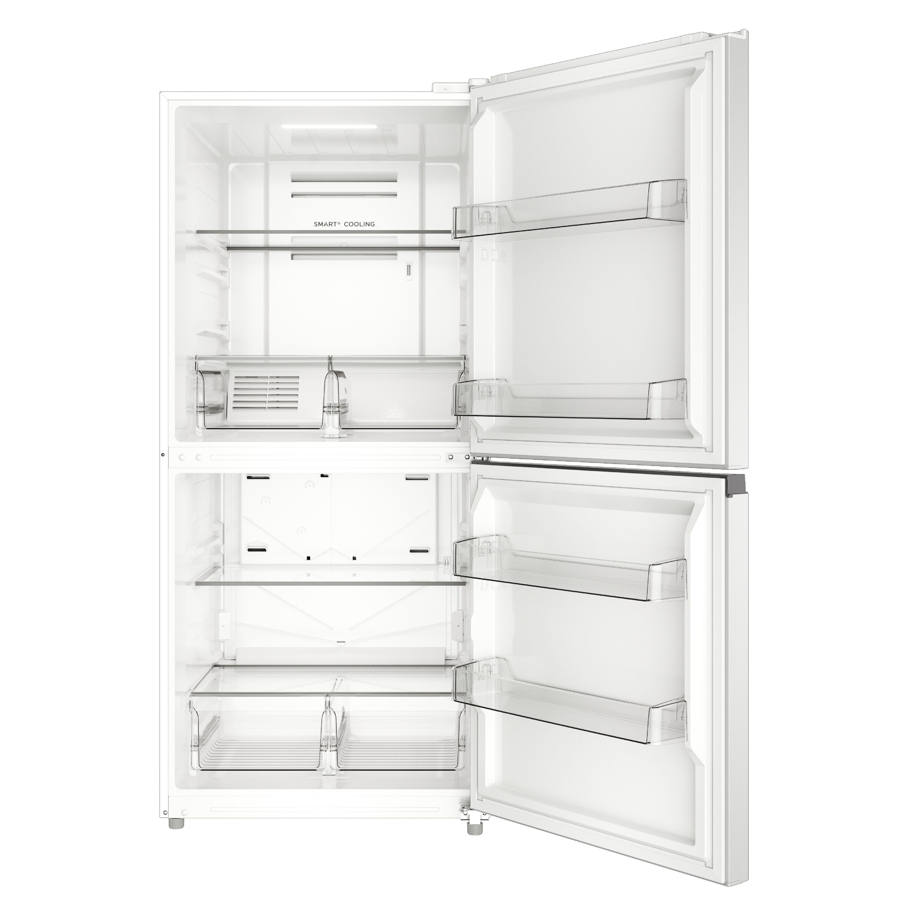 Midea 50/50 Flex 3 Way Convertible to Refrigerator 20-Cu. Feet Garage Ready Frost-free Upright Freezer ( White ) ENERGY STAR Certified