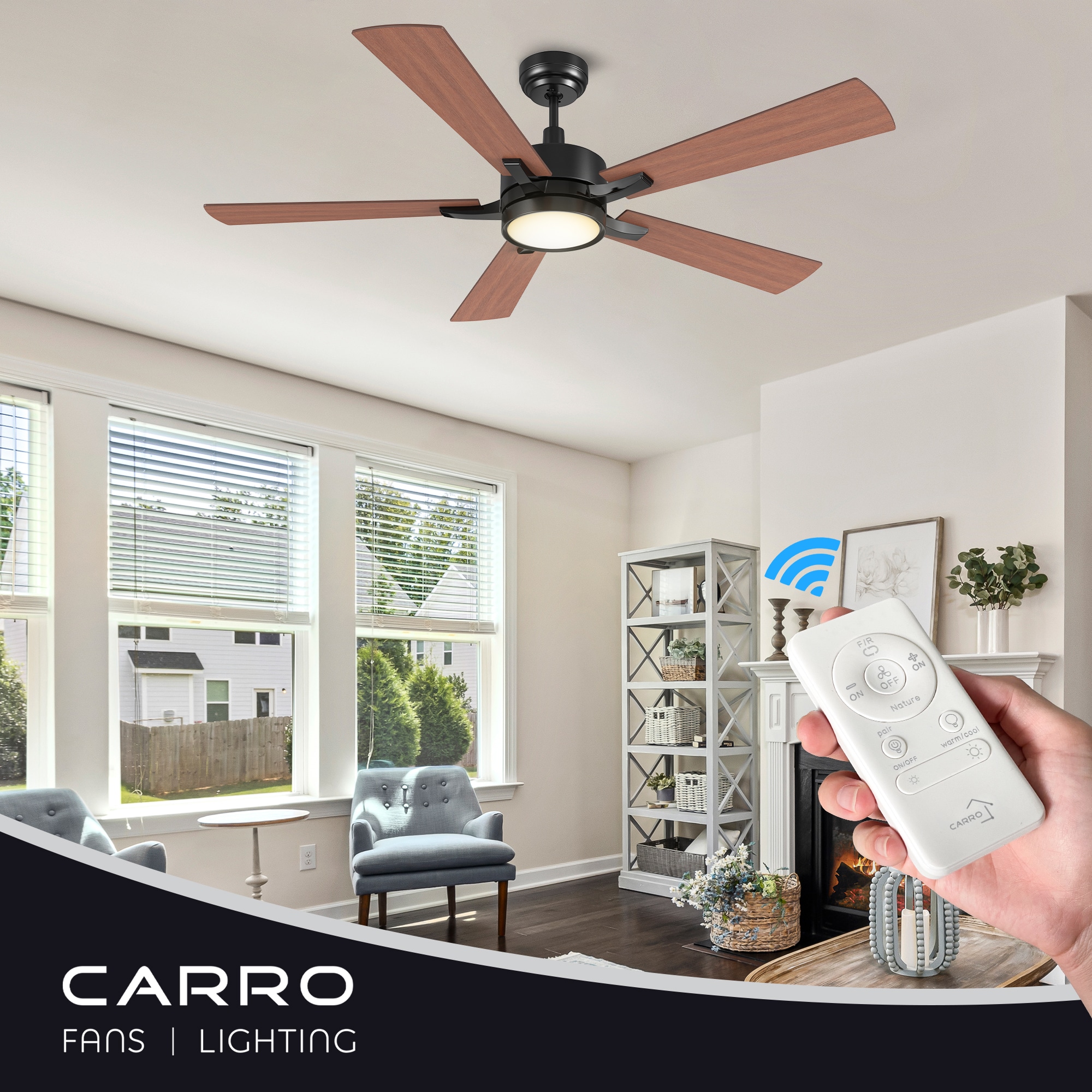CARRO USA LCFR565E-L11-B3-1 Ceiling-Fans - View #4