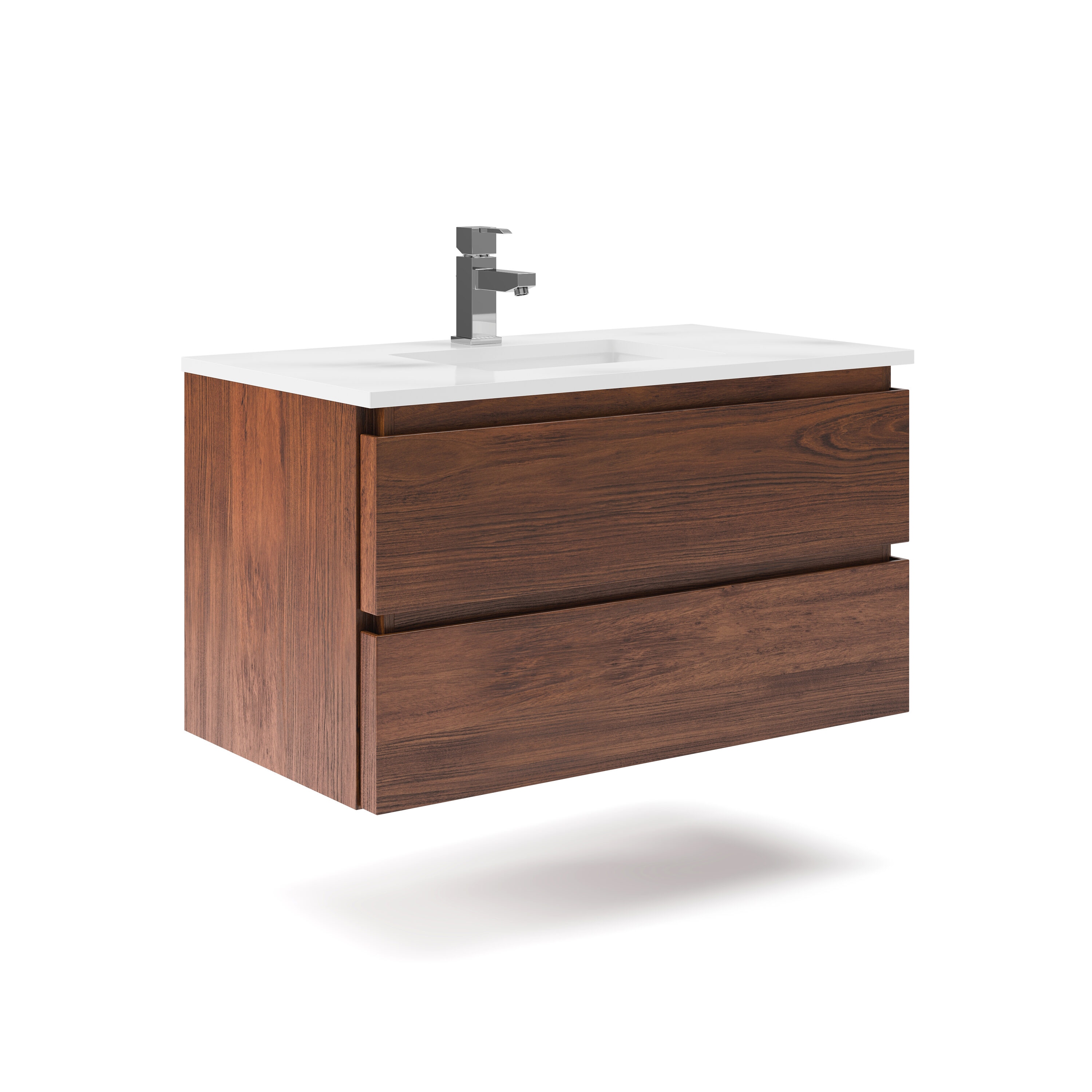 Fresca FCB3136WWAL-CWH-U Bath-Vanity-Combo - View #2