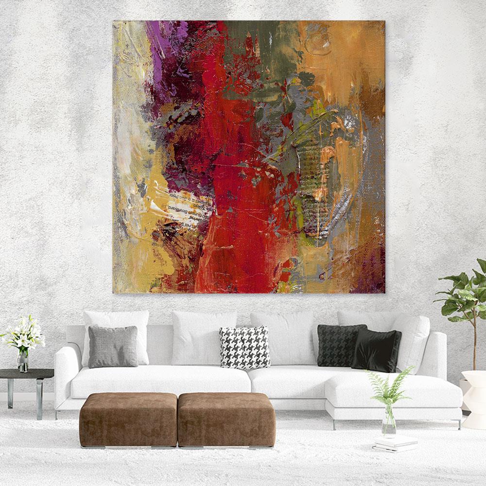 GIANT ART 72-in H x 72-in W Abstract Print on Canvas at Lowes.com