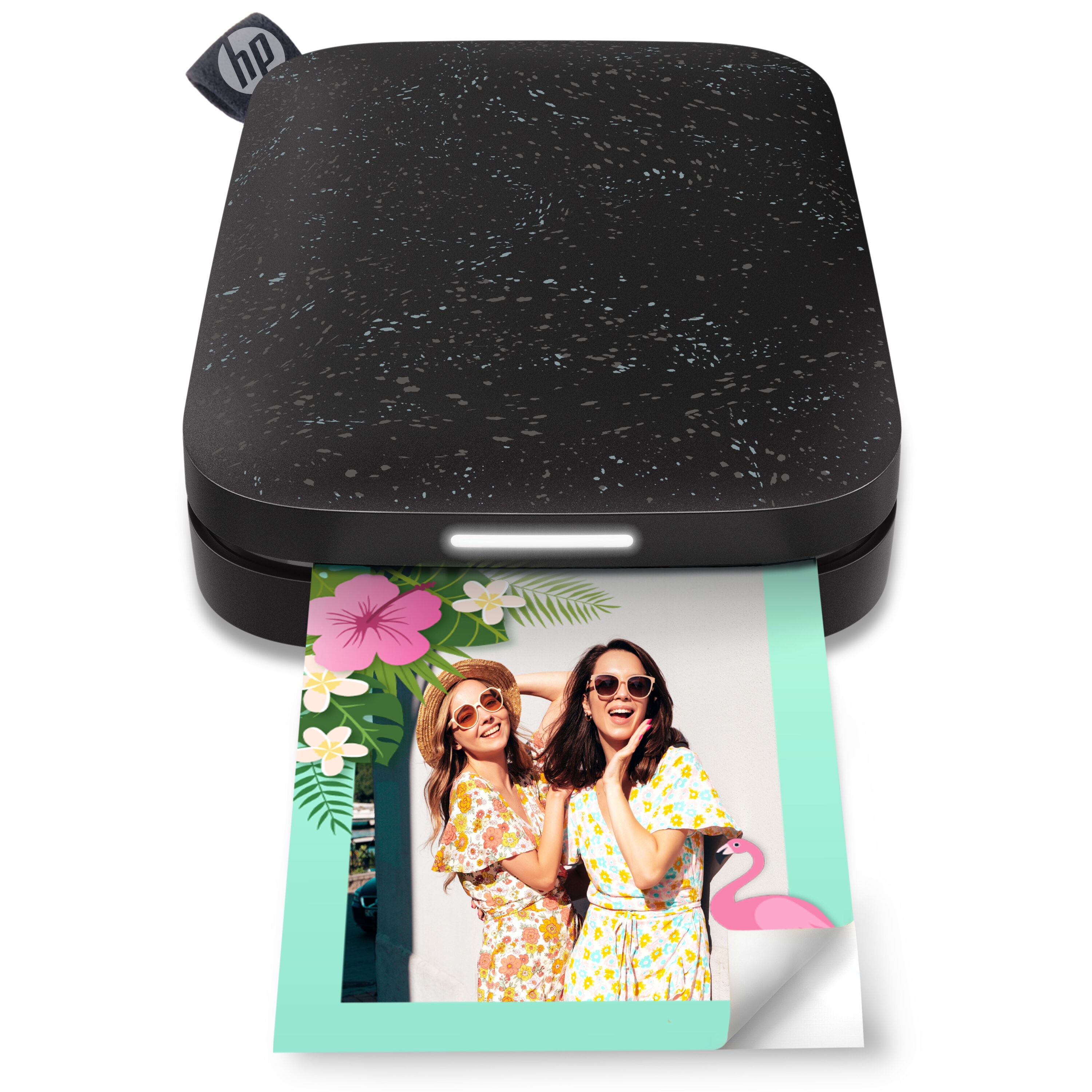 HP Sprocket Portable Photo Printer - Bluetooth Wireless Instant 2x3'' Prints for iOS and Android - Black #HPISPB