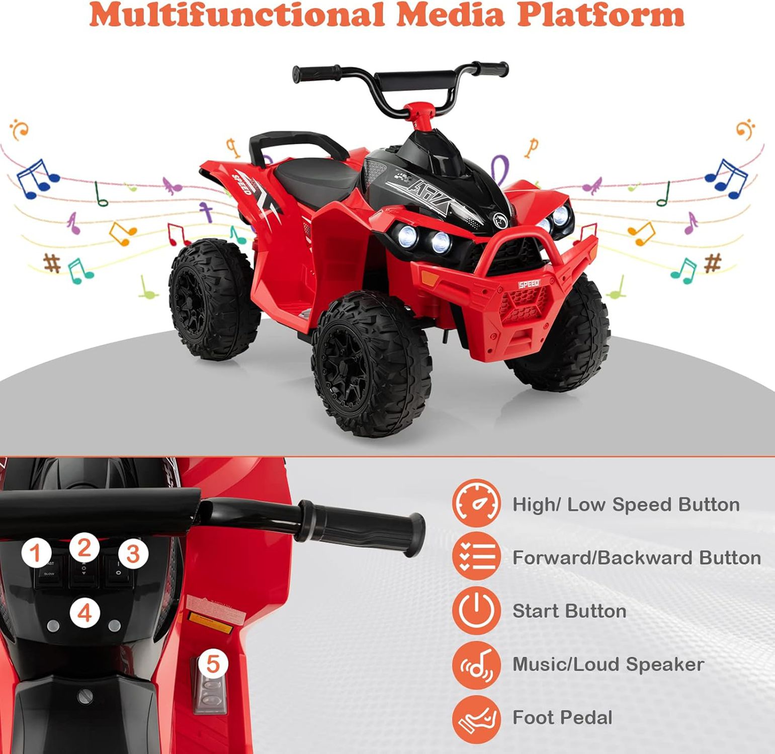 Costway TGCA0603 Play-Toys - View #3