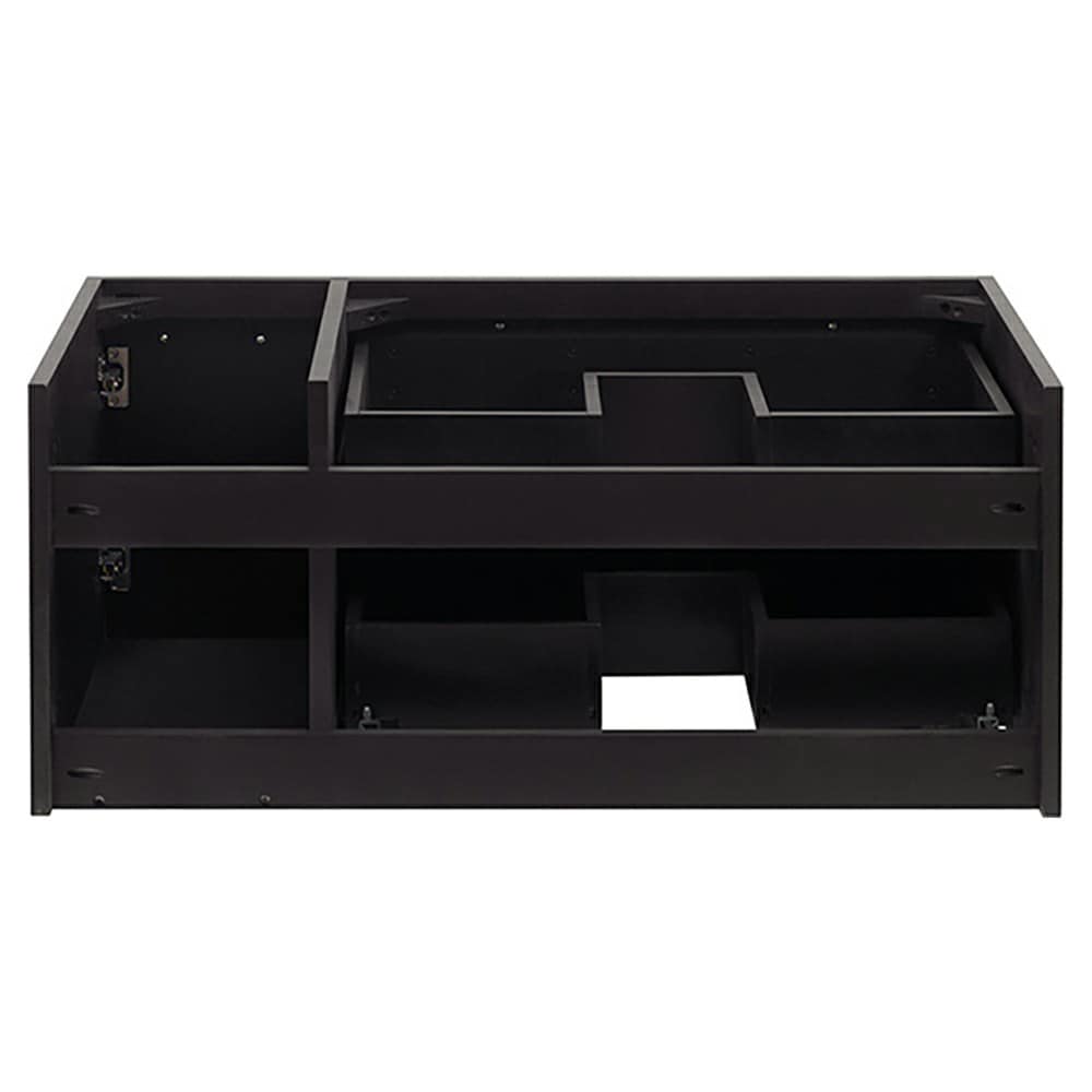 Espresso 36" Wall-Mount Modern Bathroom Vanity Cabinet
