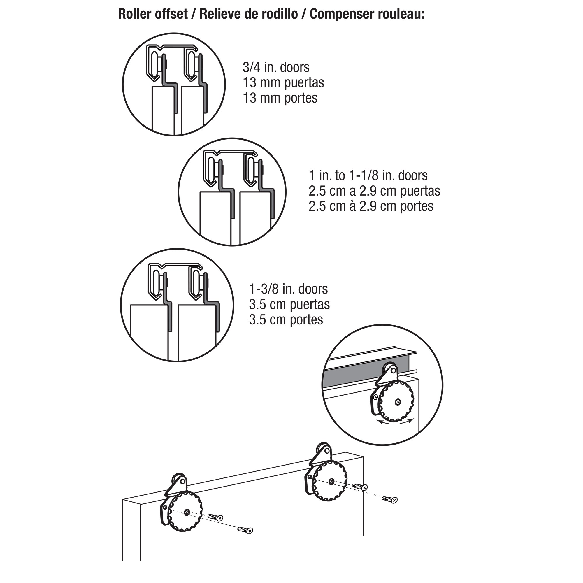 Prime-Line N 6649 Sliding-Closet-Door-Rollers - View #4