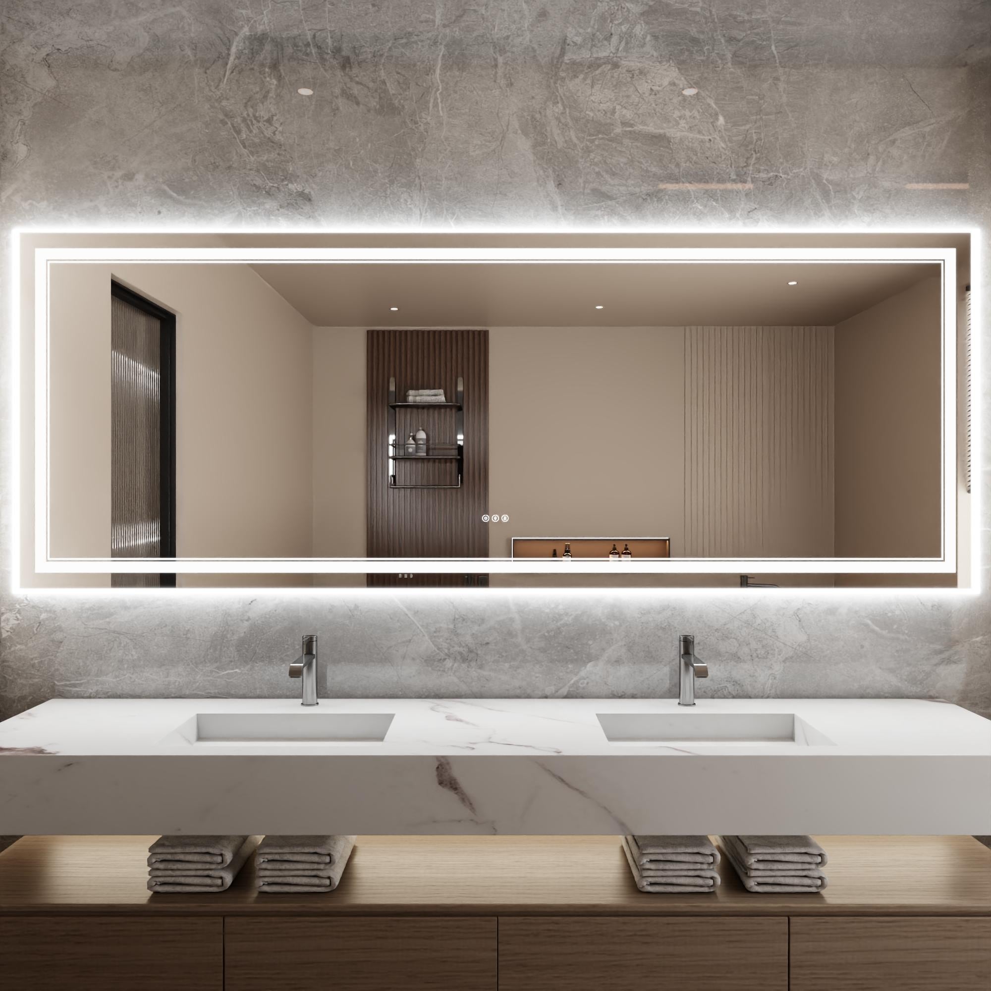 Bayfeve BFXB-16S3696-MIR Framed-Bath-Mirrors - View #16