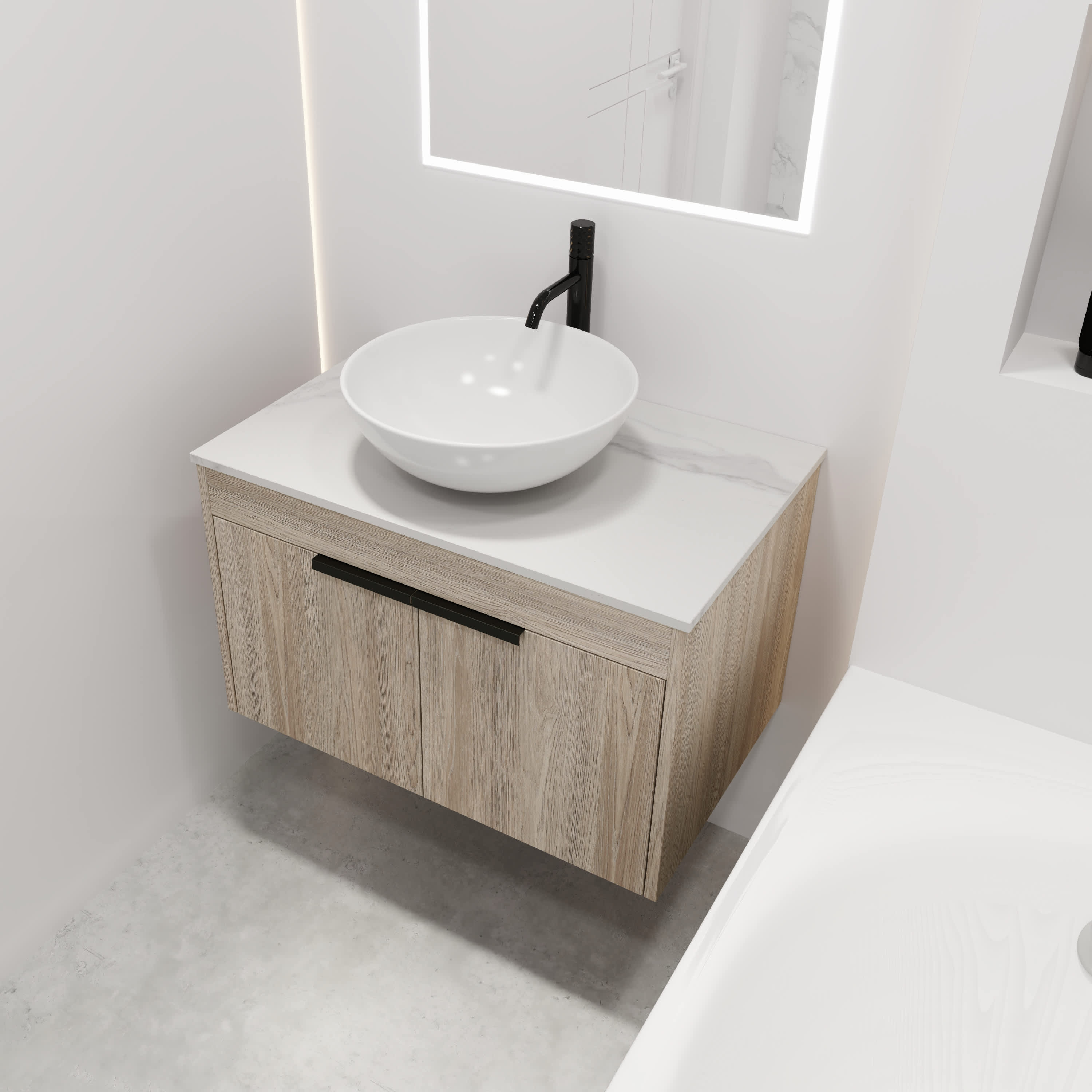 Vynxaria LEXY1316-DJYS-SZT086 Bath-Vanity-Combo - View #2