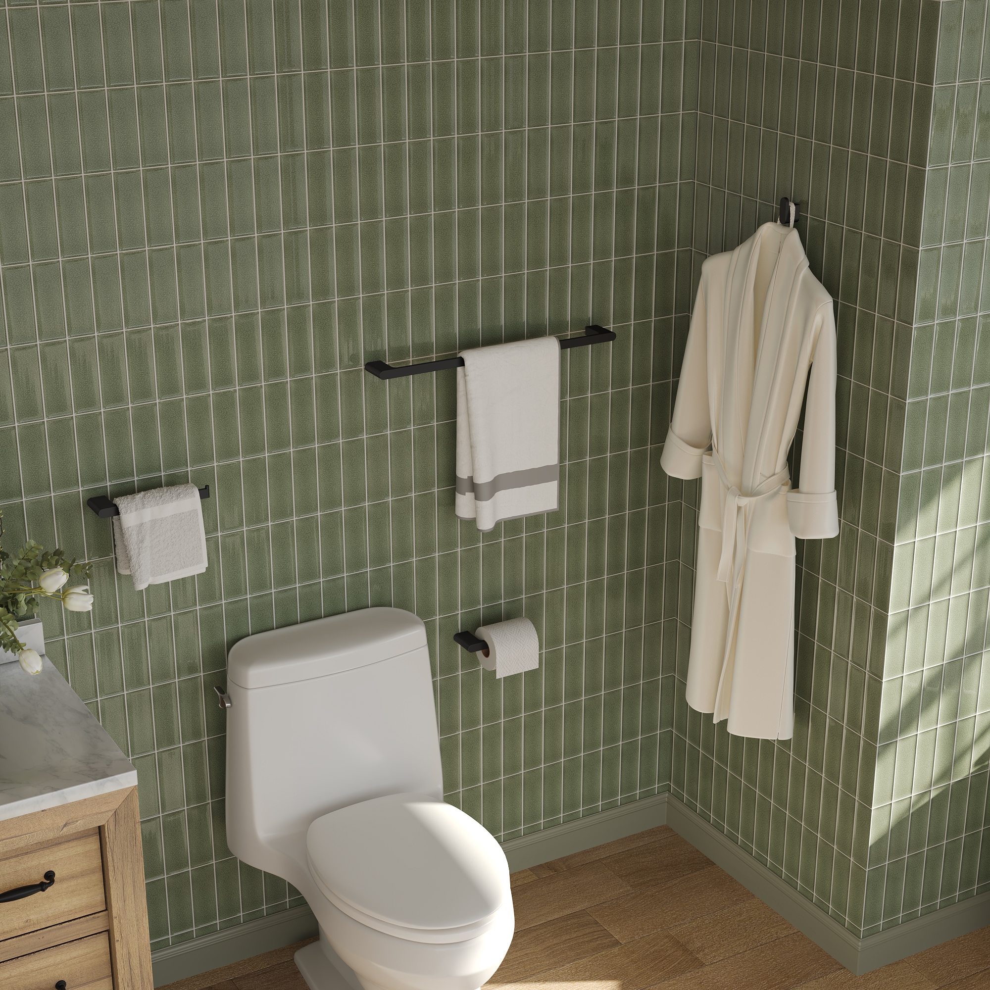 EVERSTEIN Q-832-OTOP Decorative-Bath-Hardware-Kits - View #2