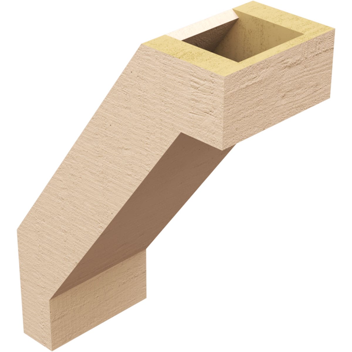 Ekena Millwork BRCUR05X10X14BURRCPR braces - View #6
