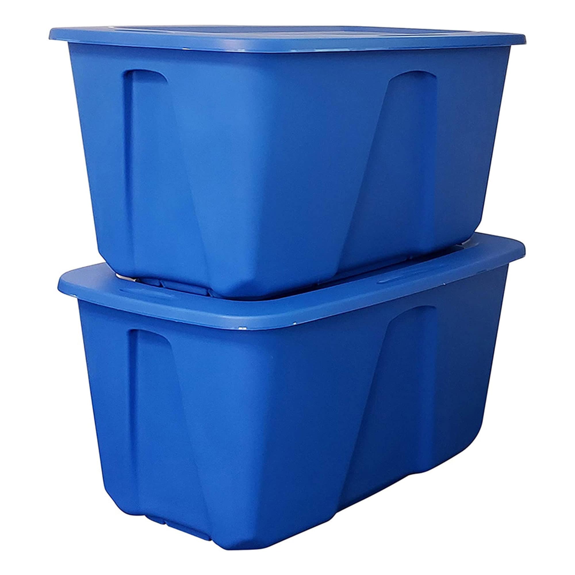 HOMZ 112 Quart Latching Plastic Storage Container, Extra Large