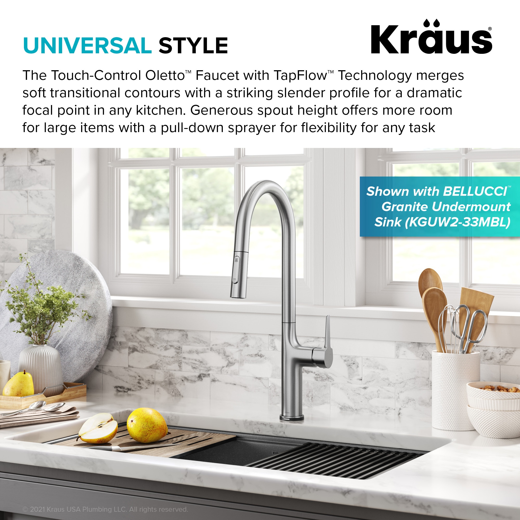 Kraus KTF-3101SFS Kitchen-Faucets - View #10