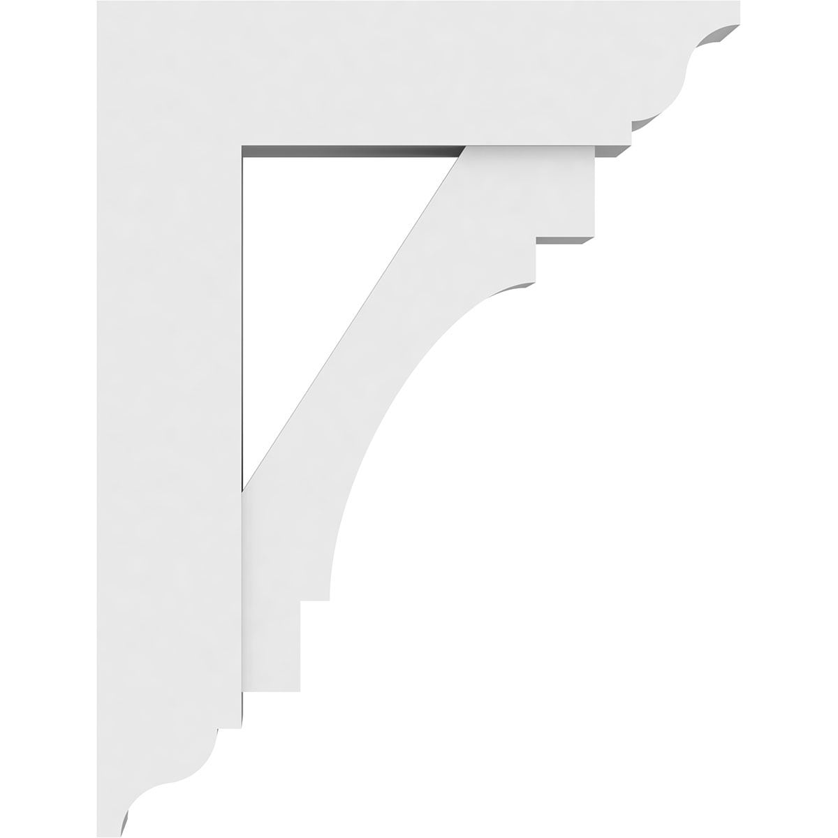 Ekena Millwork BKTP05X20X26MRC01 Exterior-Brackets-Braces - View #3