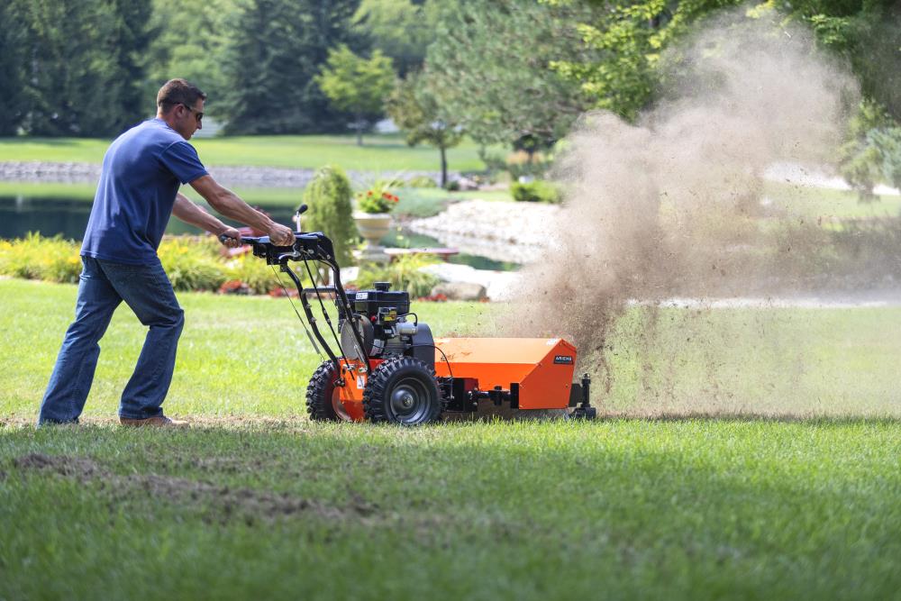 Ariens 28-in Power Brush 28-in 179-cu cm Two-stage Self-propelled Gas Snow  Blower with Push-button Electric Start; Power Steering; Headlight(s); at