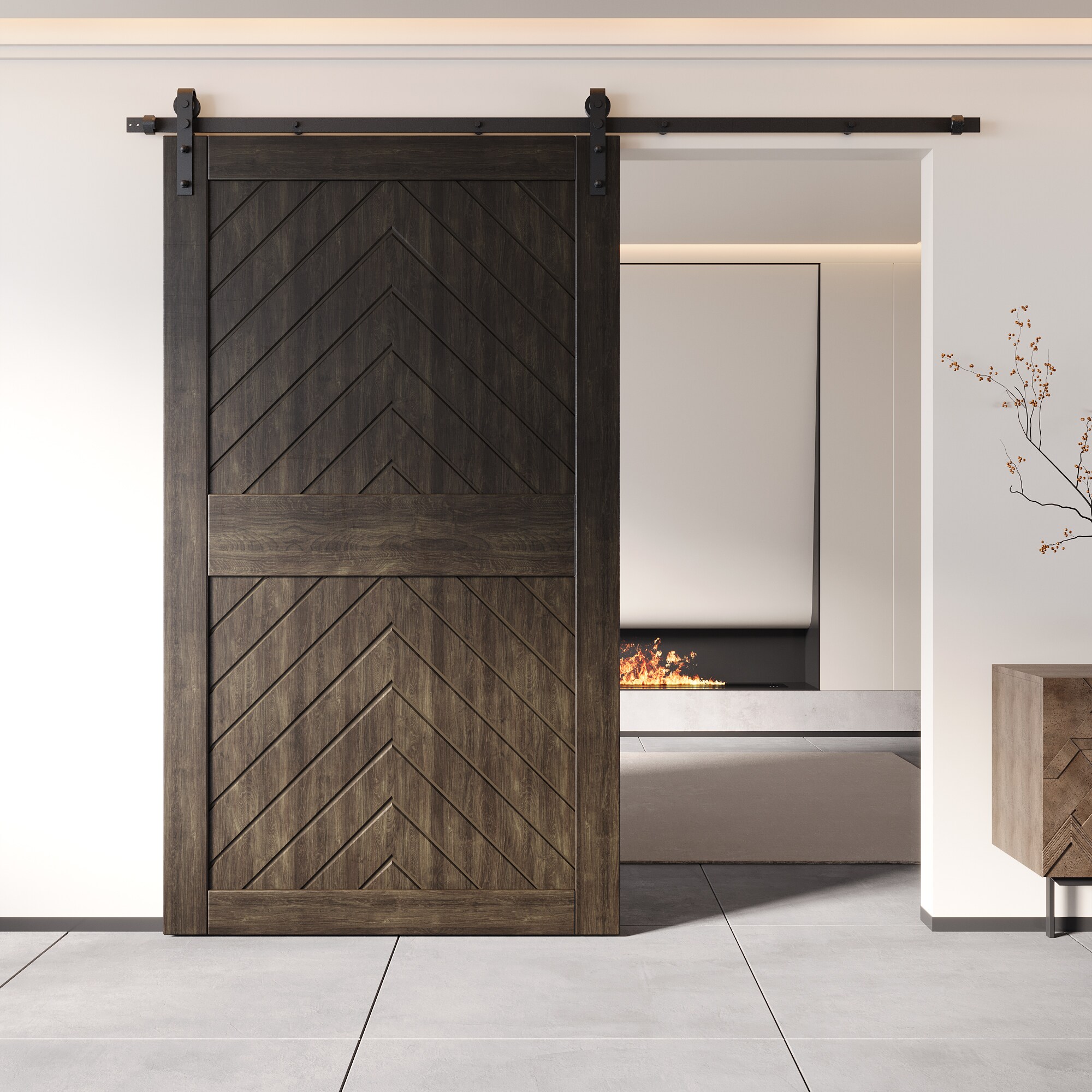 HOMACER JT1-4884-EB Barn-Doors - View #8