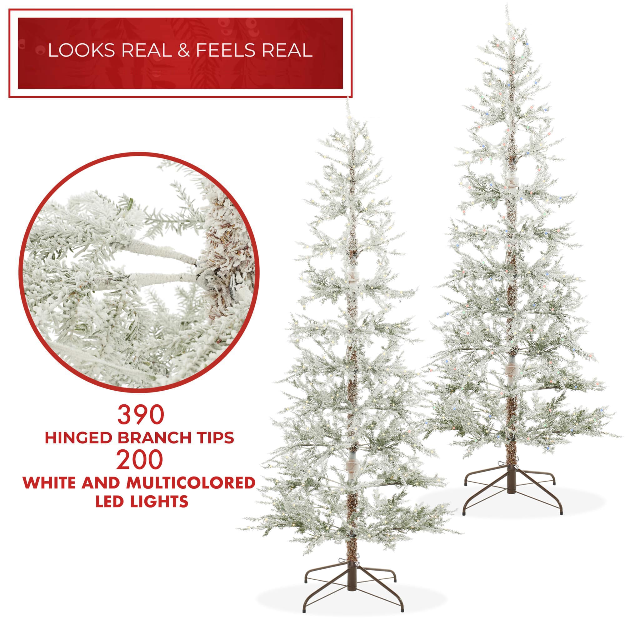 Casafield SZN-TR-577HL Artificial-Christmas-Trees - View #3