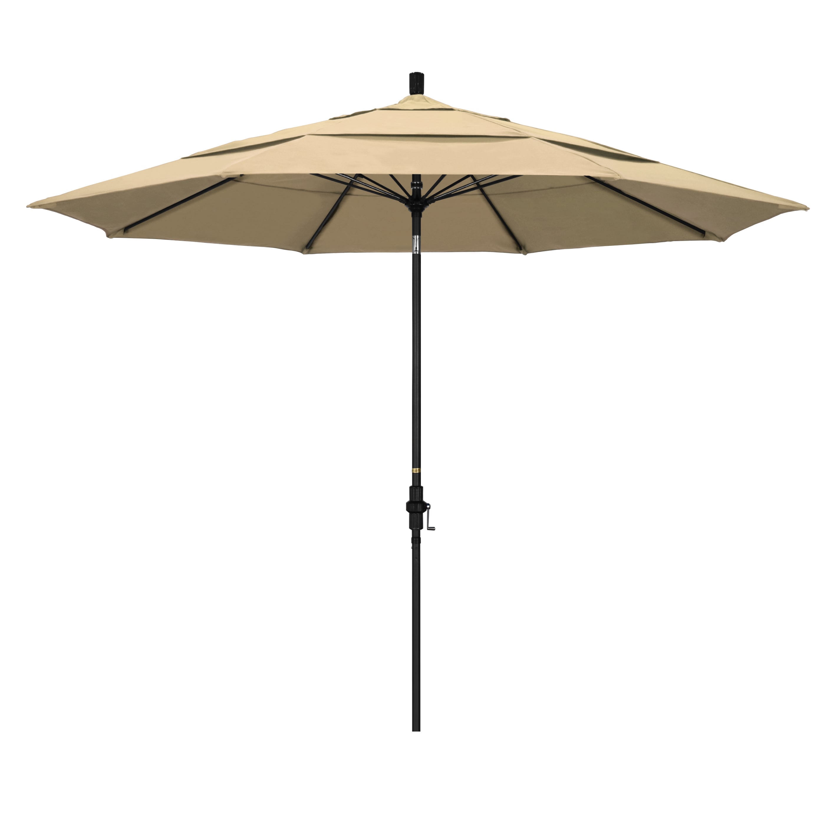 California Umbrella 194061816530 11-Feet Aluminum Beige Market Patio Umbrella