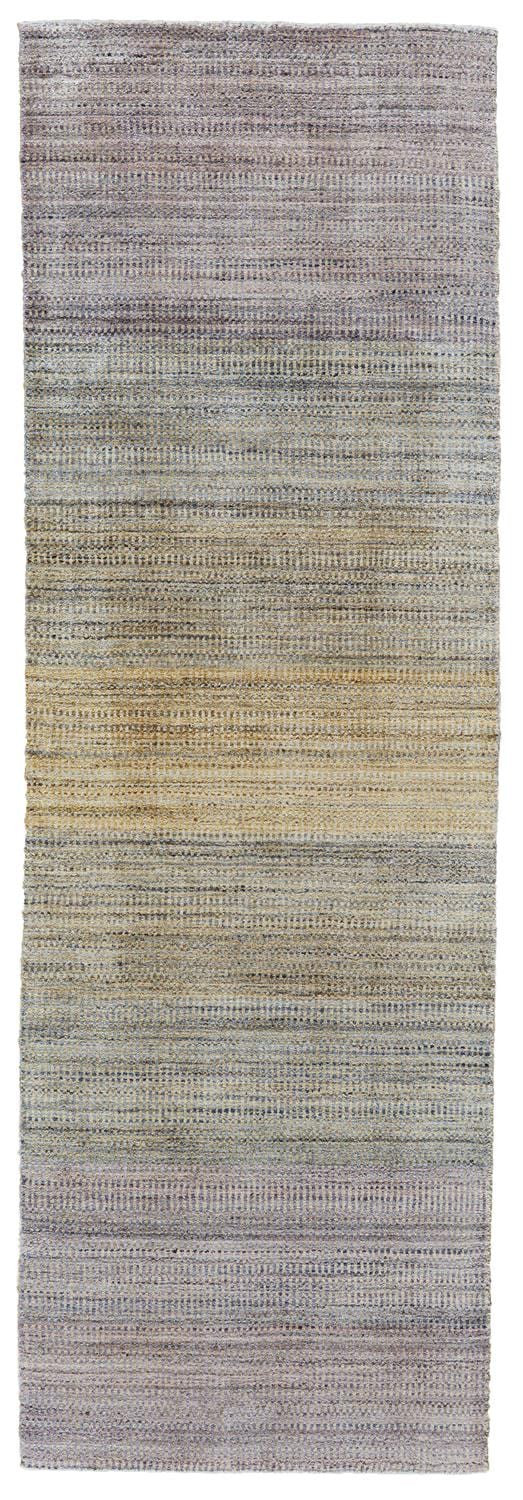 Room Envy 734R6488PST000I10 Rocero 3 x 10 (ft) Loomed Wool Sky Blue/Lilac Rectangular Indoor Ombre Mid-Century Modern Runner rug